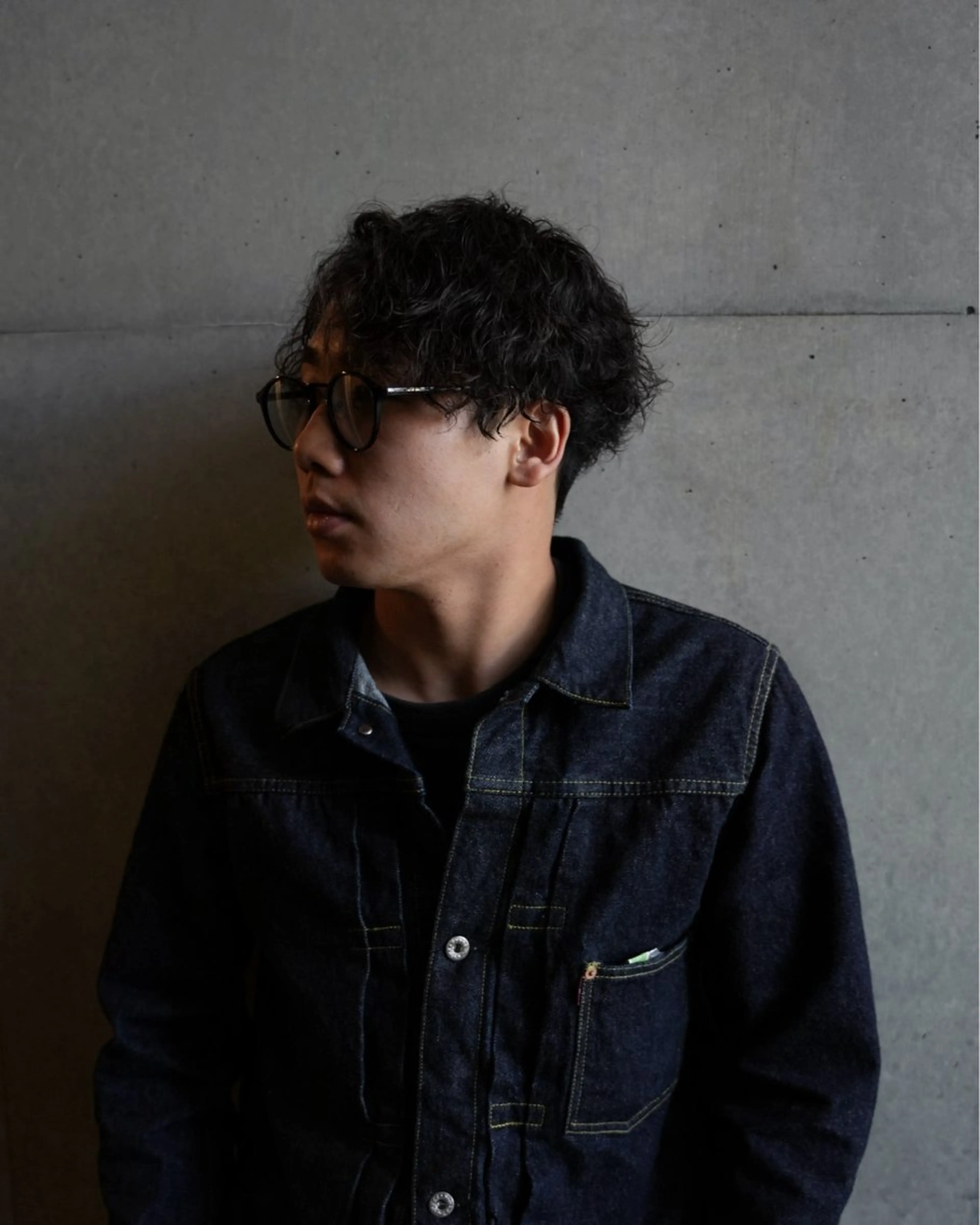 ショート パーマ メンズ カット パーマ スパイキーショート パーマ　具志堅　太志のヘアスタイル