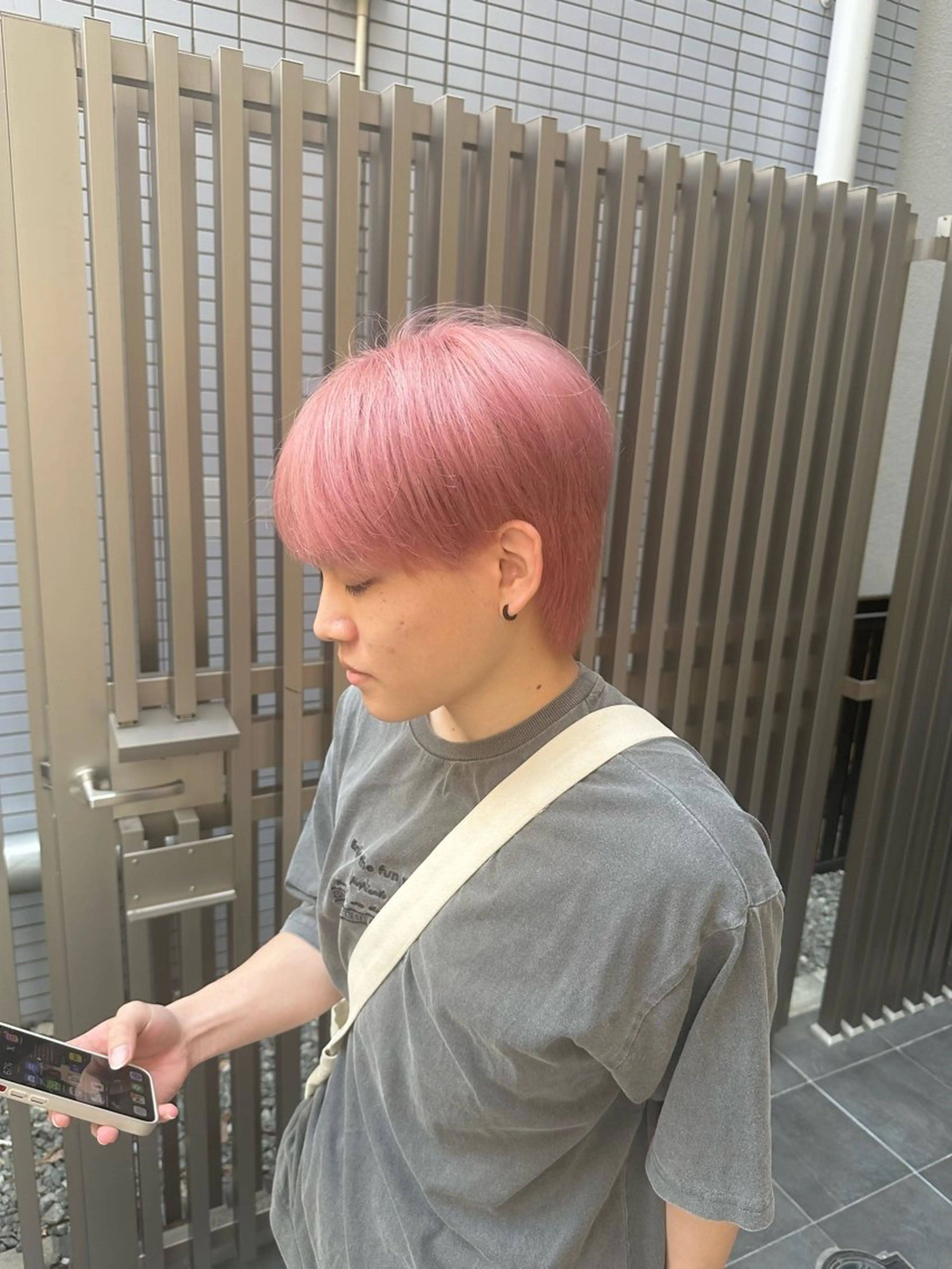 ショート 柔らかいハイトーン/ kizunaのヘアスタイル