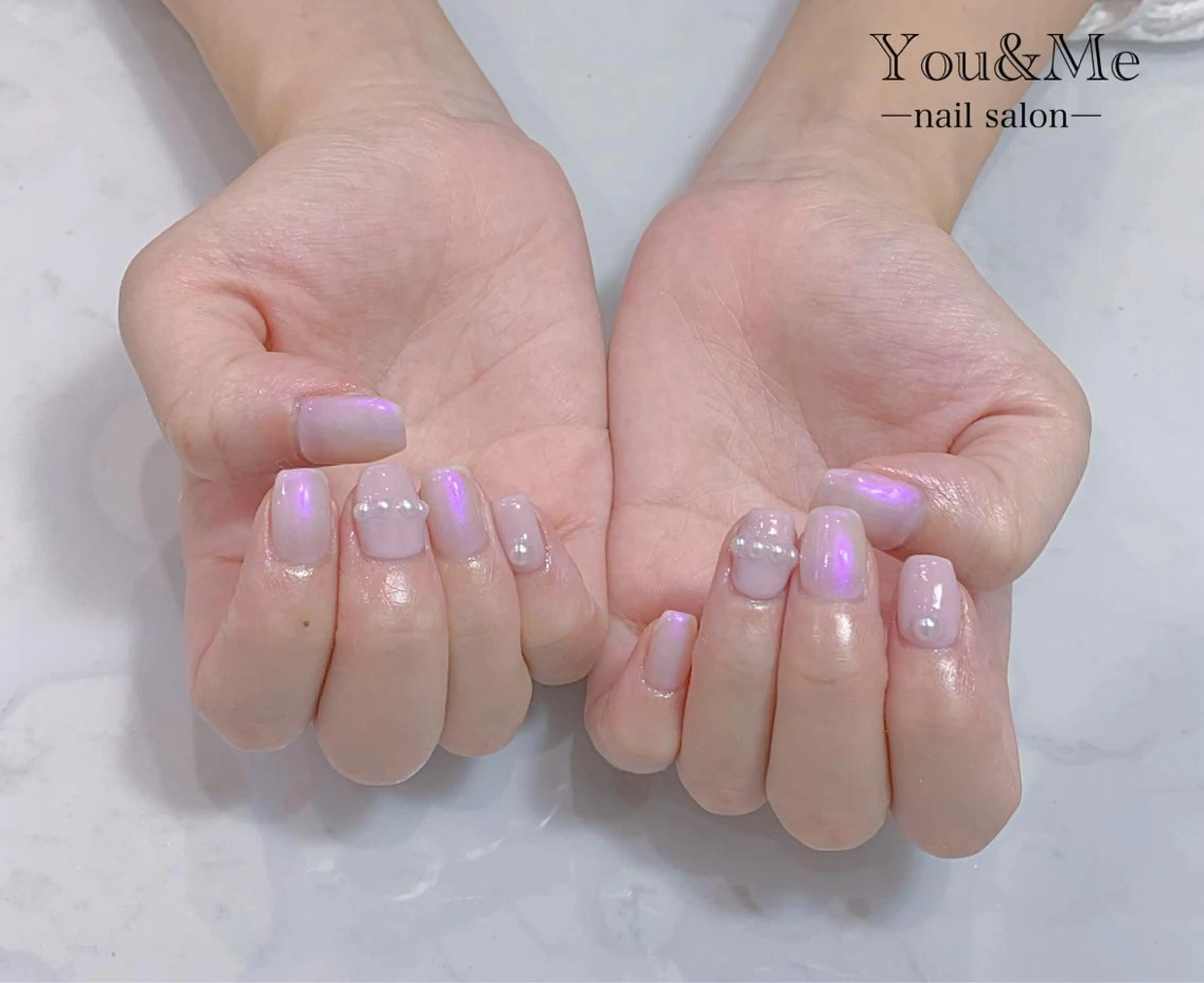 ネイル シンプルネイル WISTERIA kozueのネイルデザイン