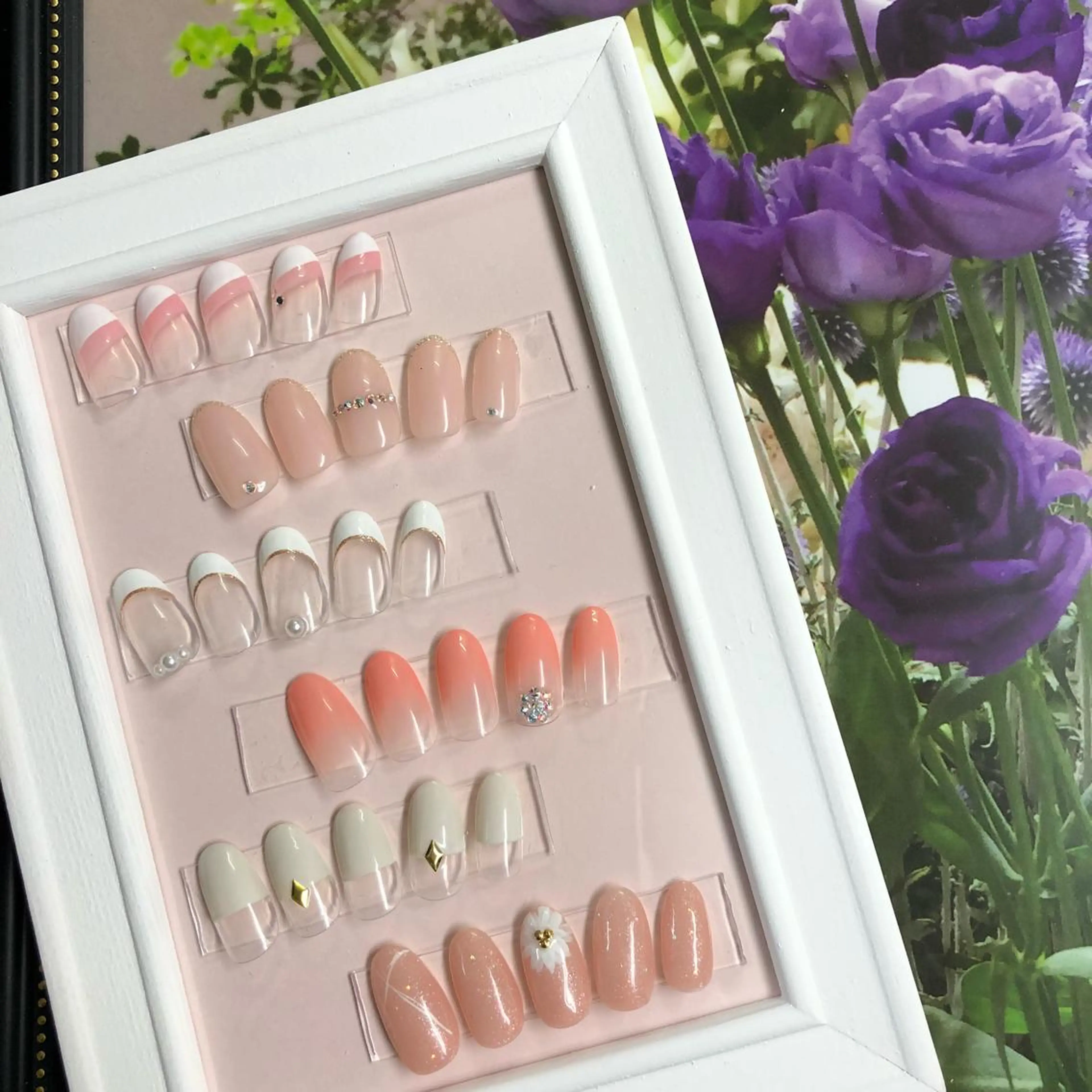 ネイル オフィスネイル ネイルチップ KIREIE NAILSのネイルデザイン