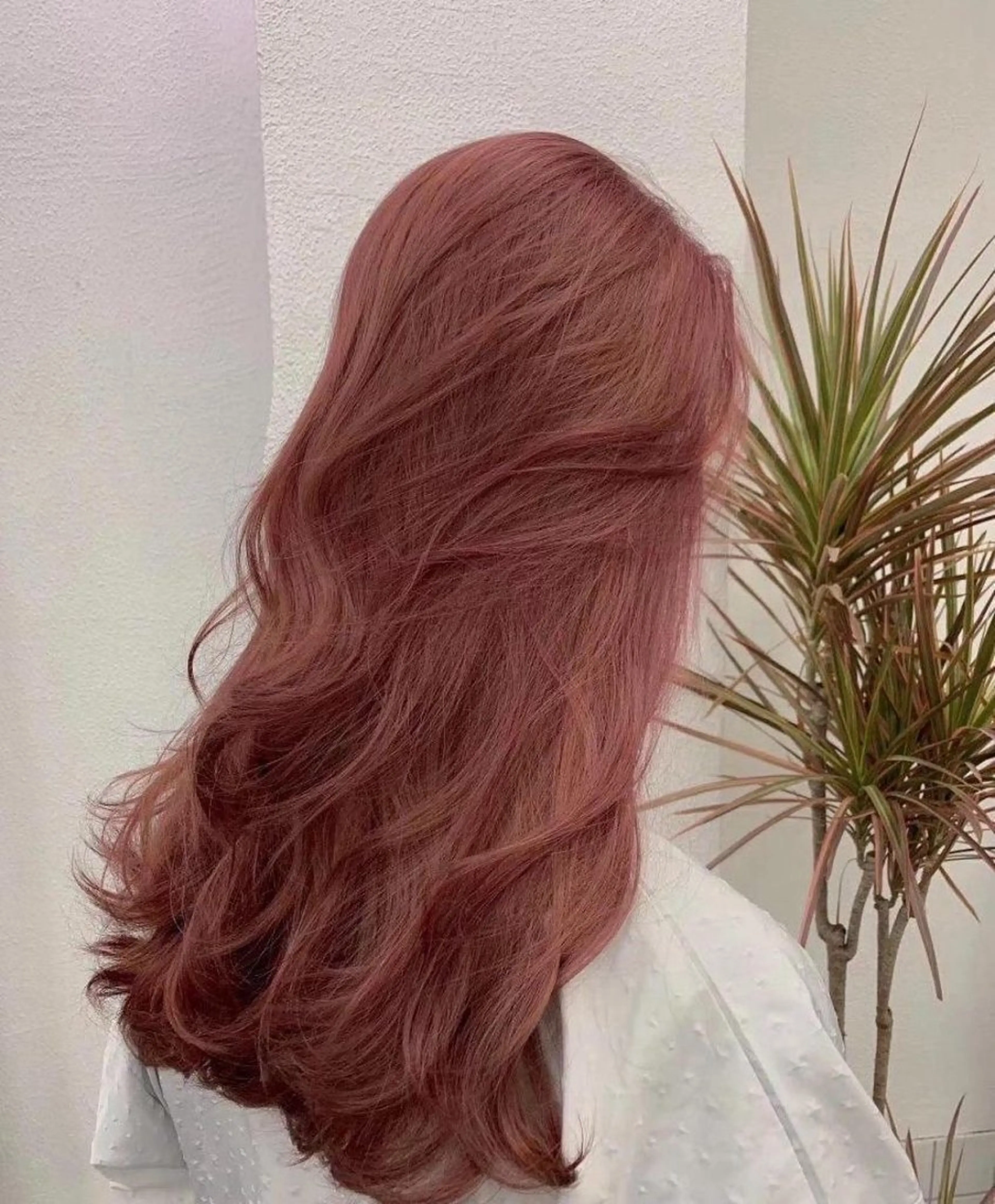 ロング カラー ベージュカラー ピンクカラー ピンクベージュ 💖札幌カラー 指名No.1💖玲奈のヘアスタイル