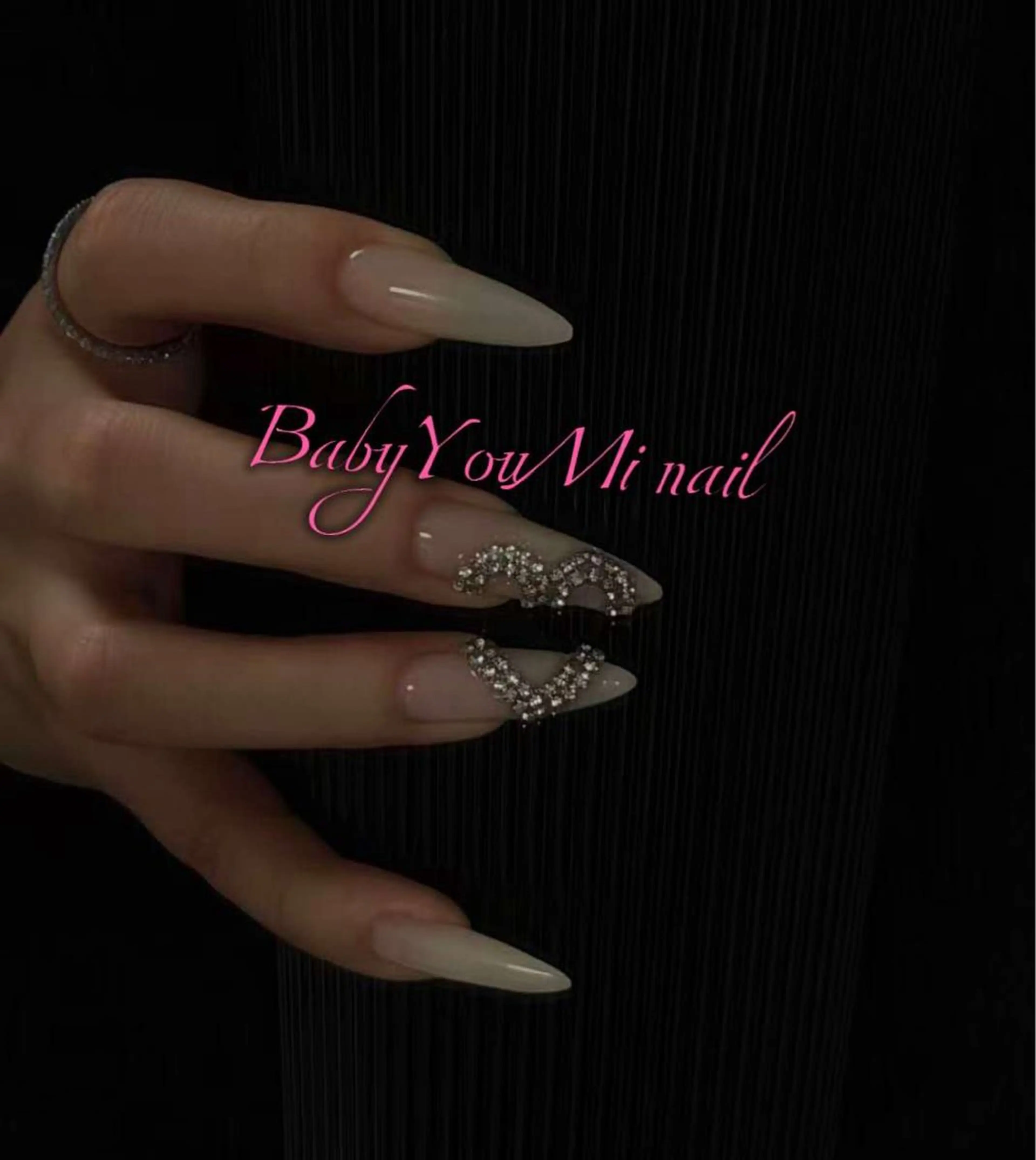 ネイル オーロラネイル チークネイル 成人式 フットネイル フレンチネイル ハンドネイル ハンドケア BabyYouMi nailのネイルデザイン