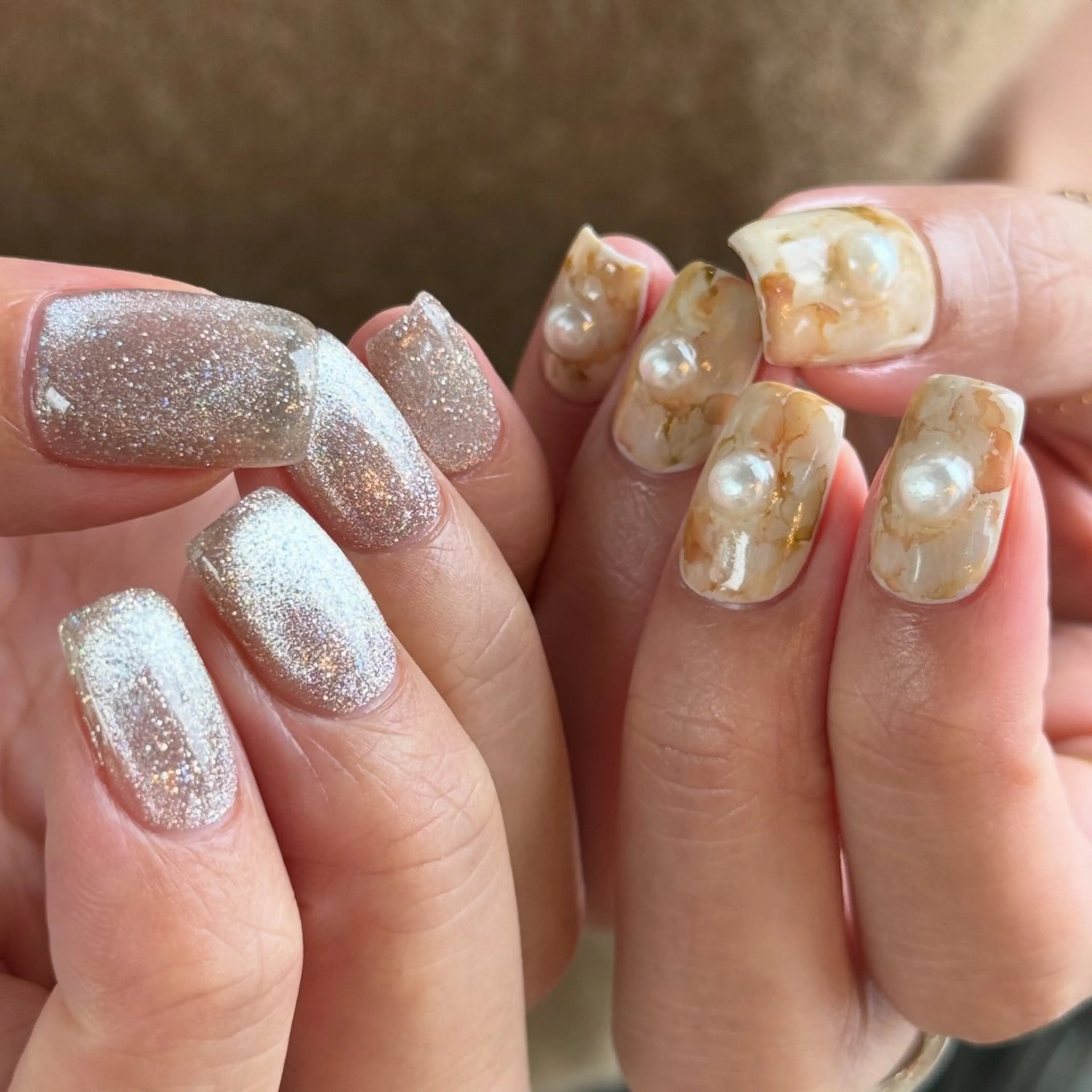 ネイル マグネットネイル ニュアンスネイル ハンドネイル rroom所属・rroom rinaのネイルデザイン