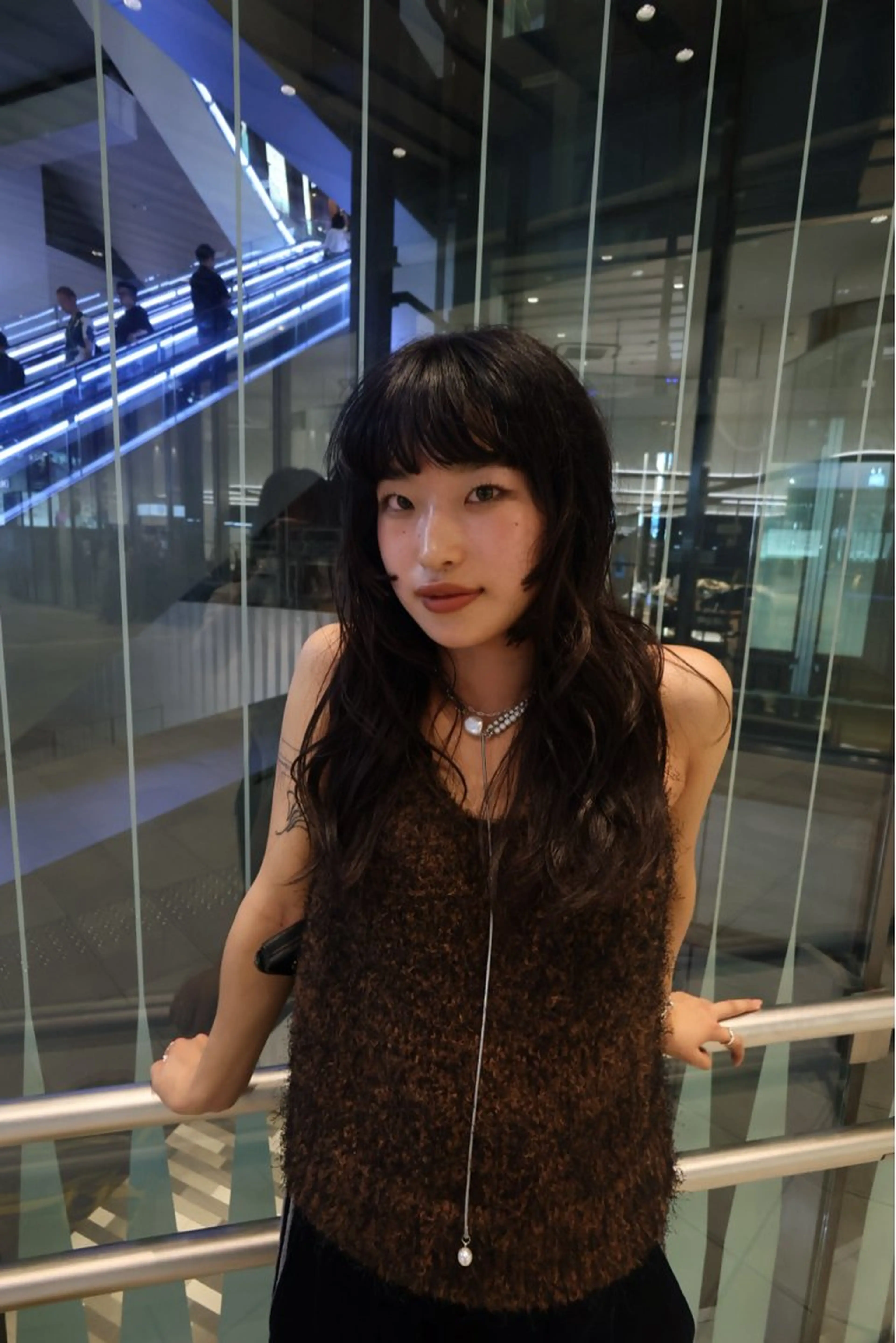 ロング パーマ パーマ ito suzuco @suc__asのヘアスタイル