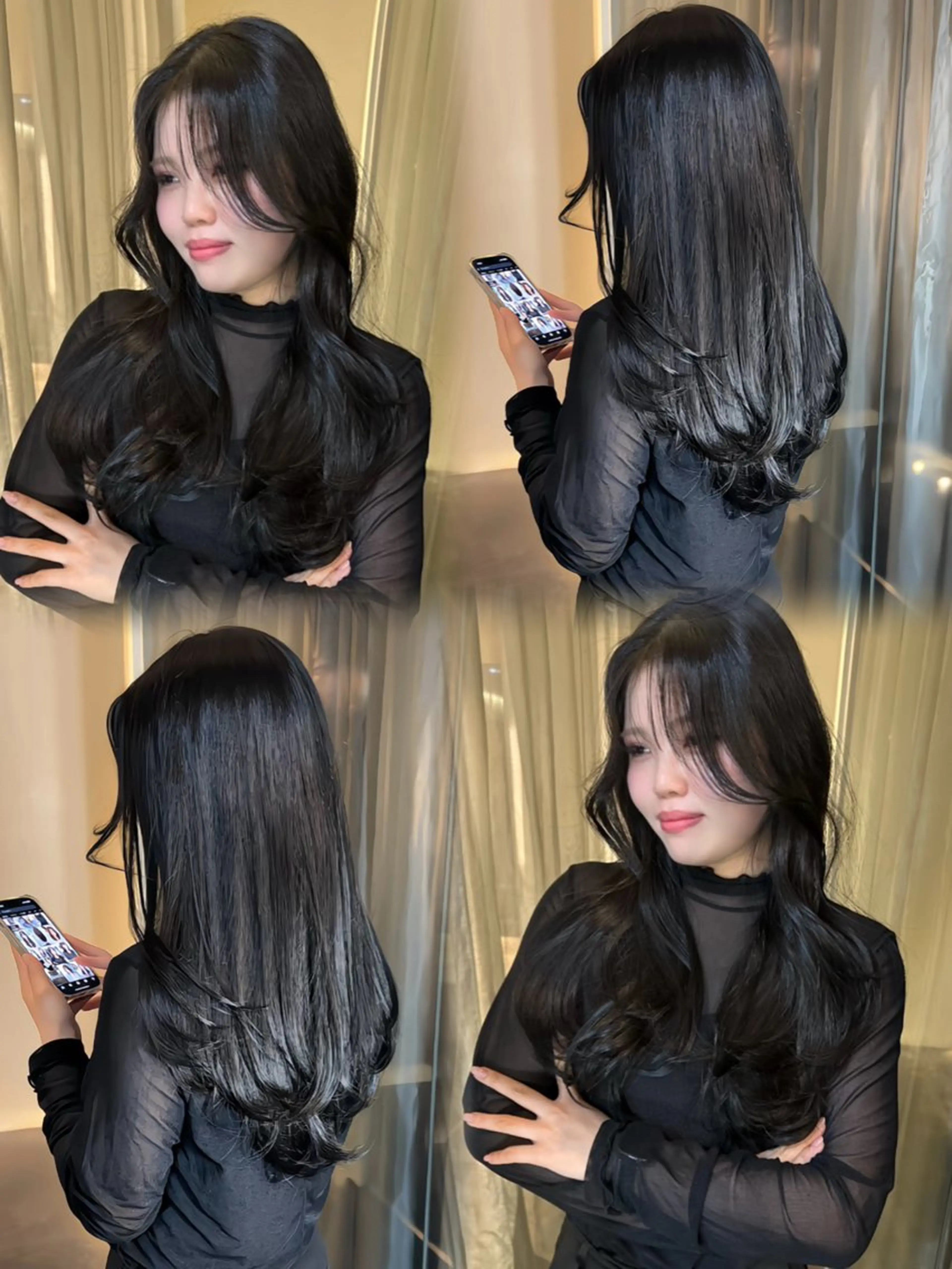 カラー アッシュ アッシュグレー アッシュグレージュ ベージュカラー ブリーチ カット ヘアカラー BIGOUDI  salon所属・《ブリーチなし》 ベージュ/あゆむのヘアスタイル