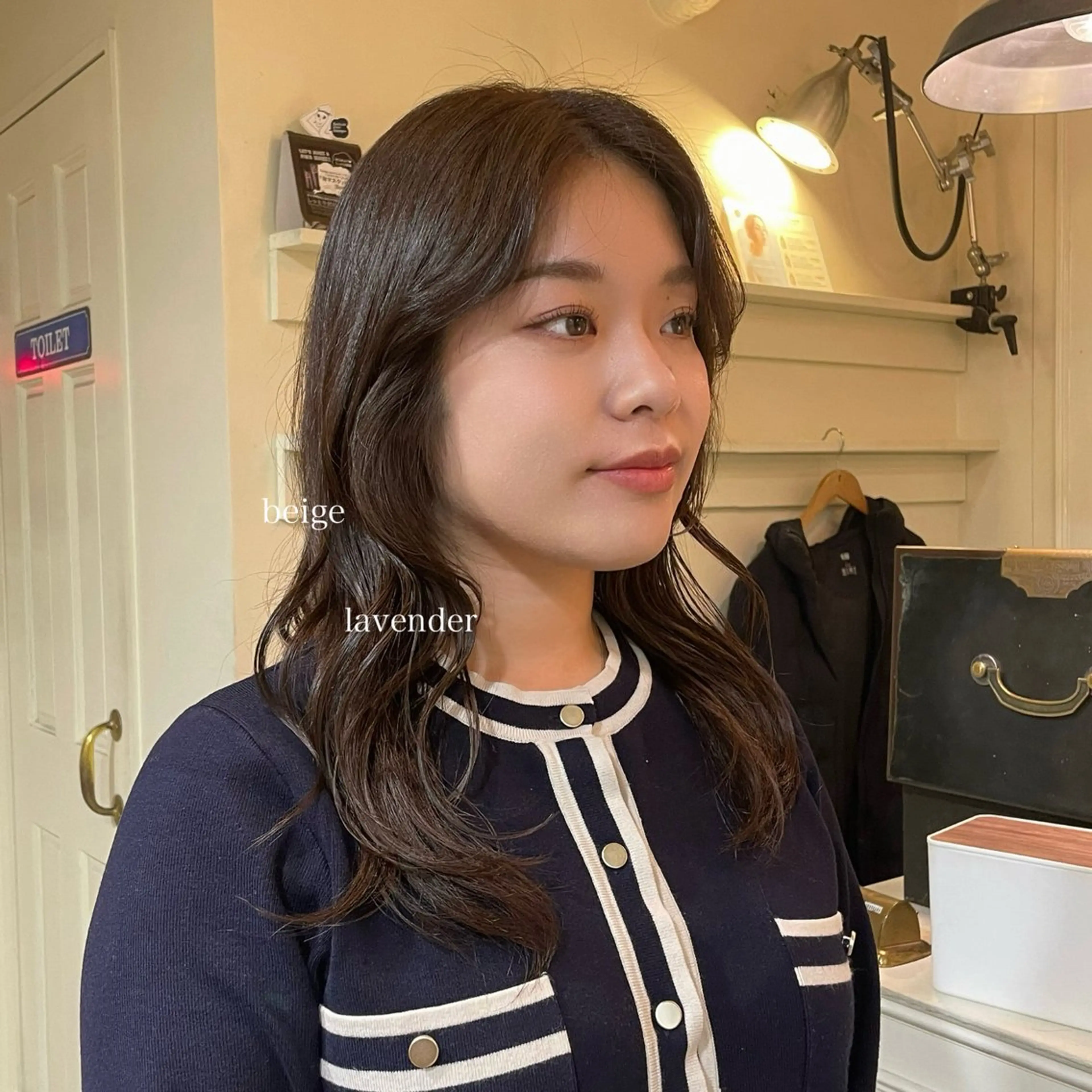 カラー ラベンダーカラー 🫧透明感カラー🫧 Anjuのヘアスタイル