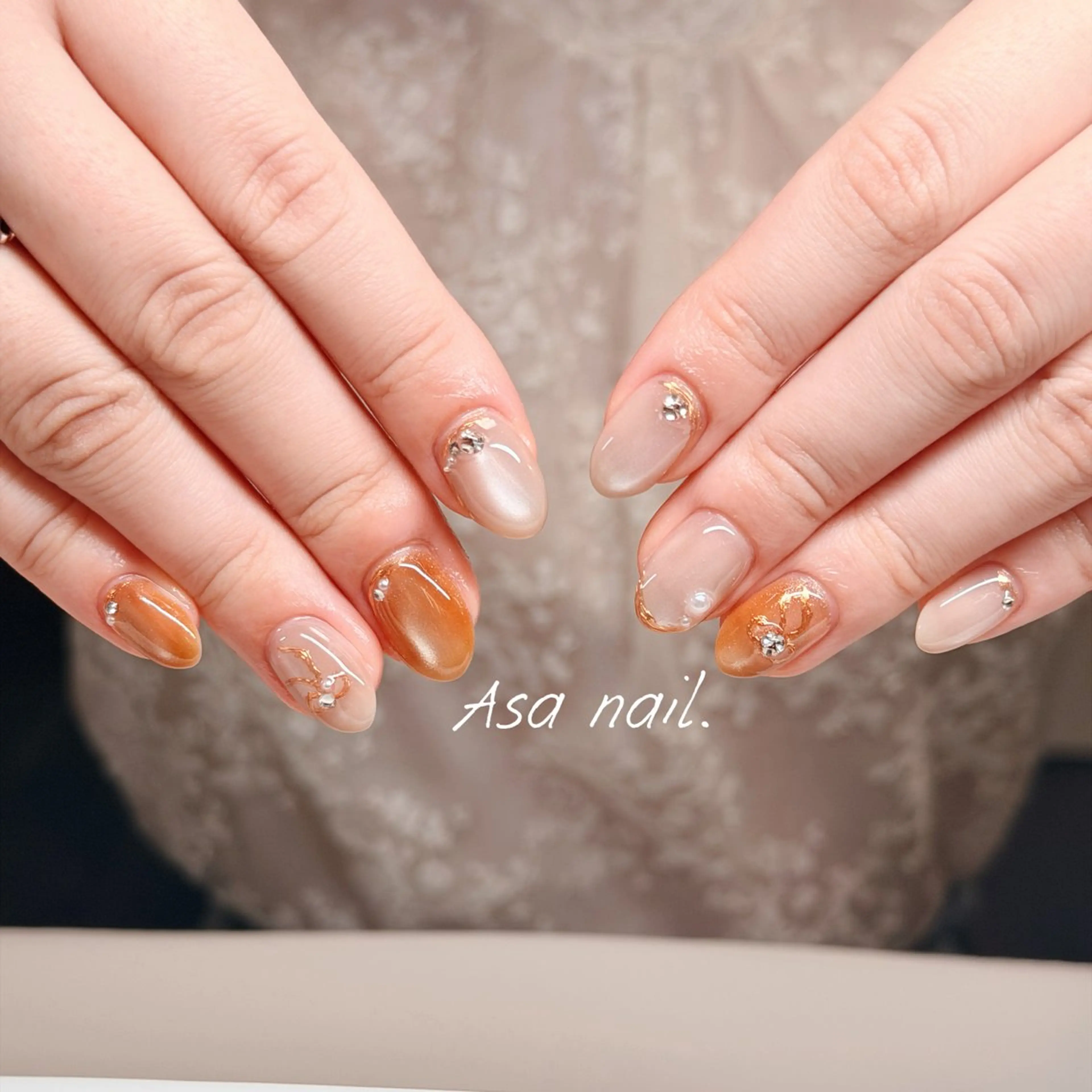 ネイル ハンドネイル Asa Nail 亀戸 平井のネイルデザイン