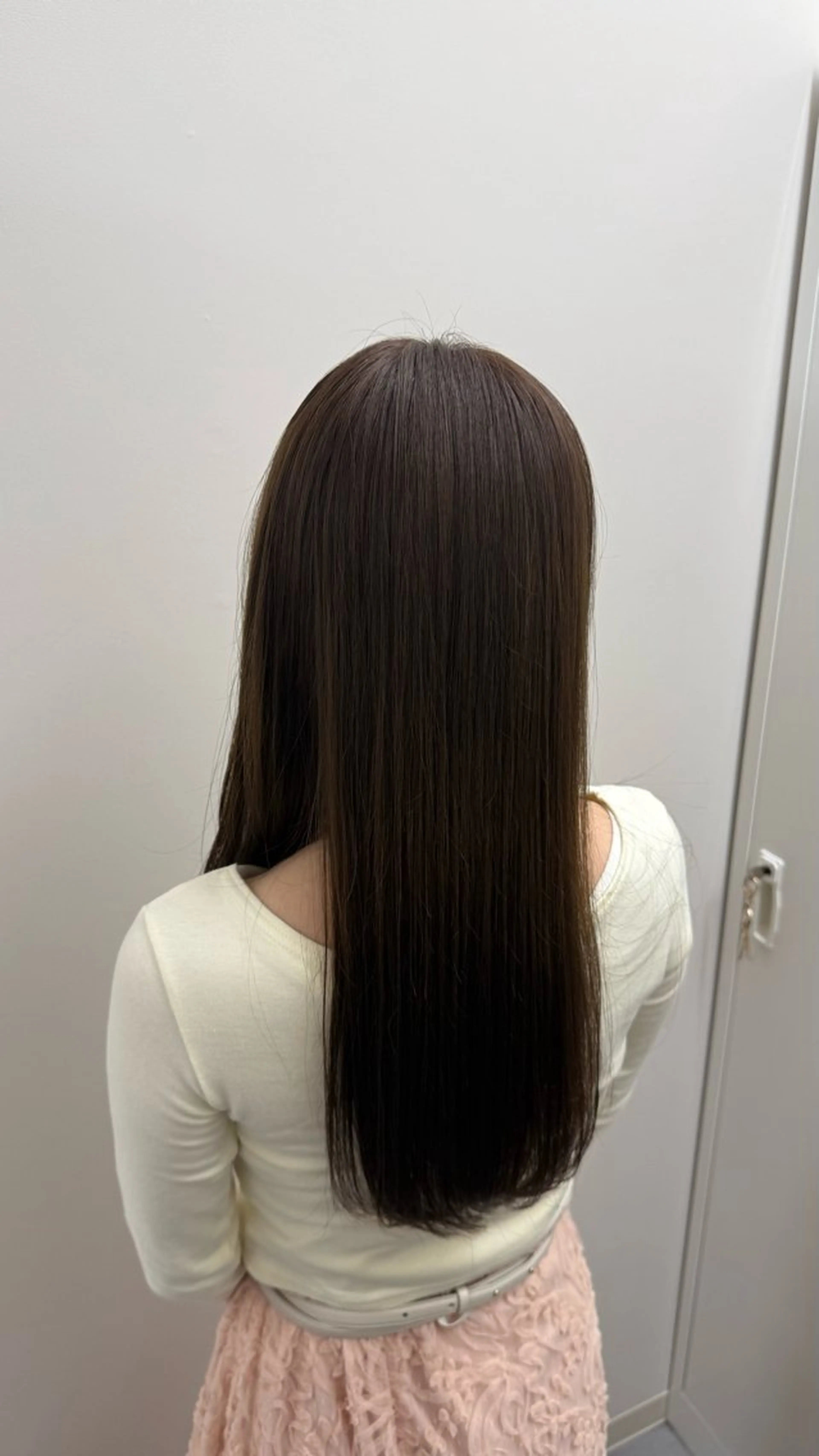 ロング 森本 朝香のヘアスタイル