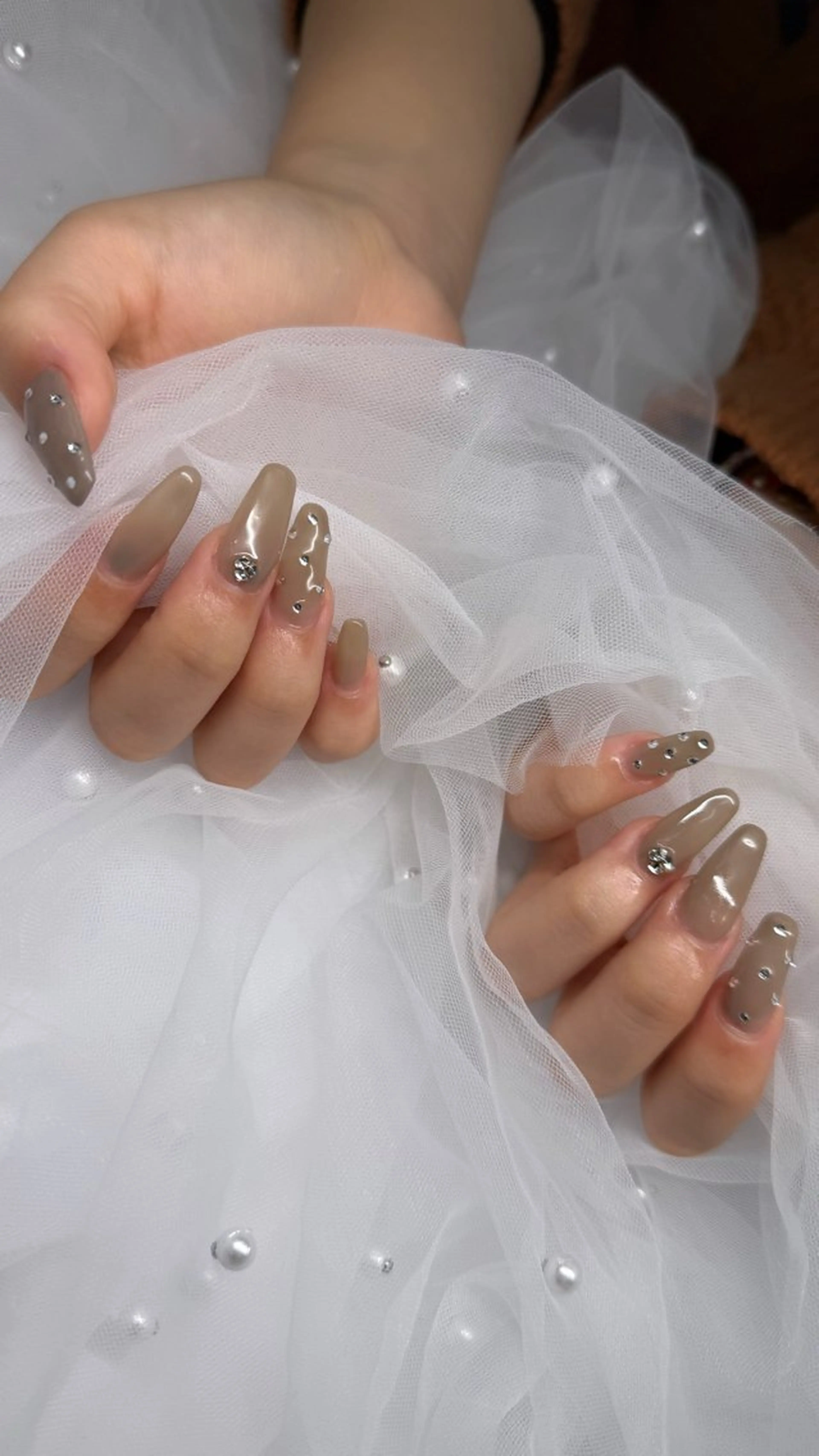 セミロング ハンドネイル essornail_ arinのネイルデザイン