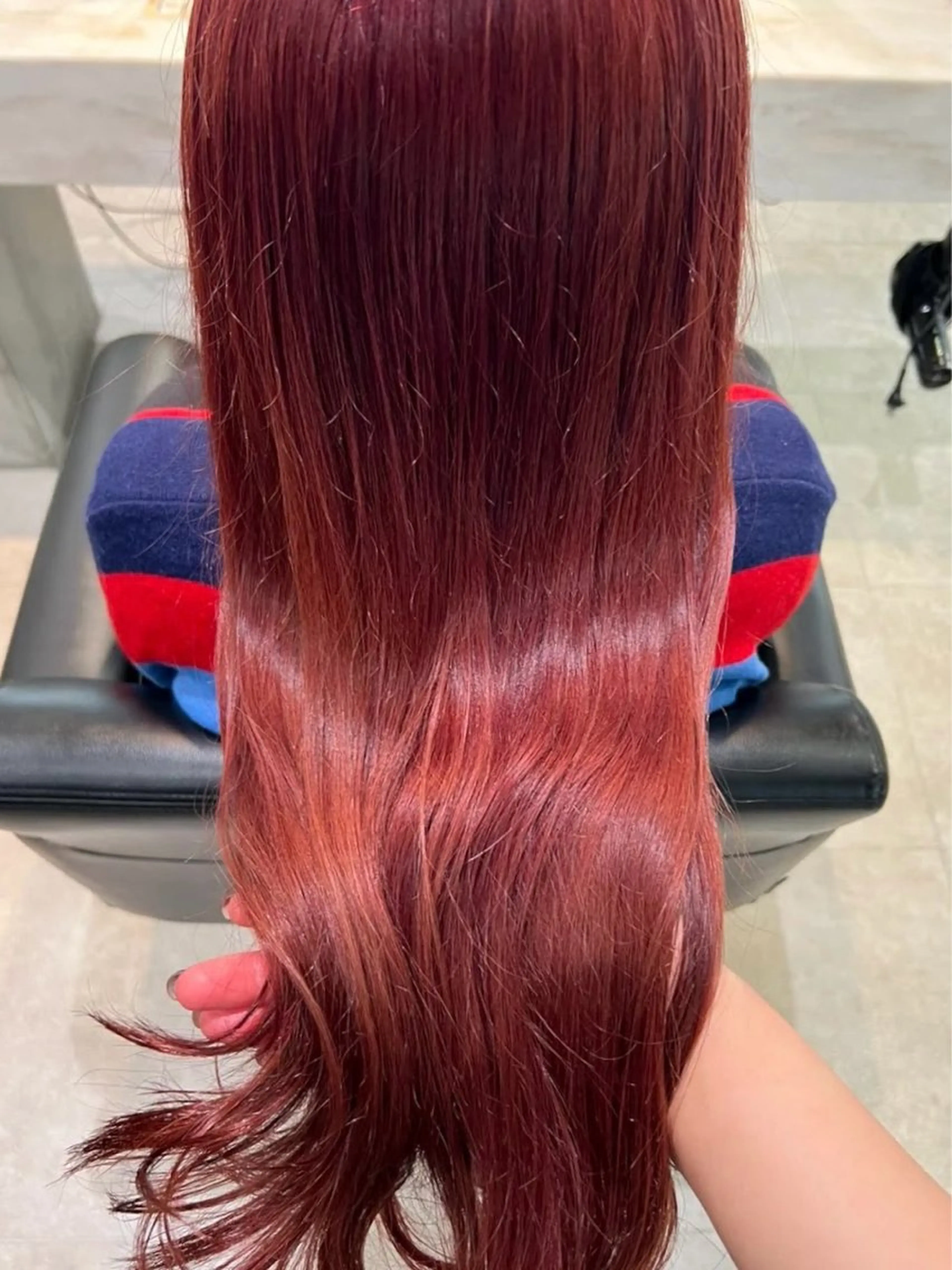 セミロング カラー ヘアカラー karin🌛ボブ／ 透明感たっぷりカラーのヘアスタイル