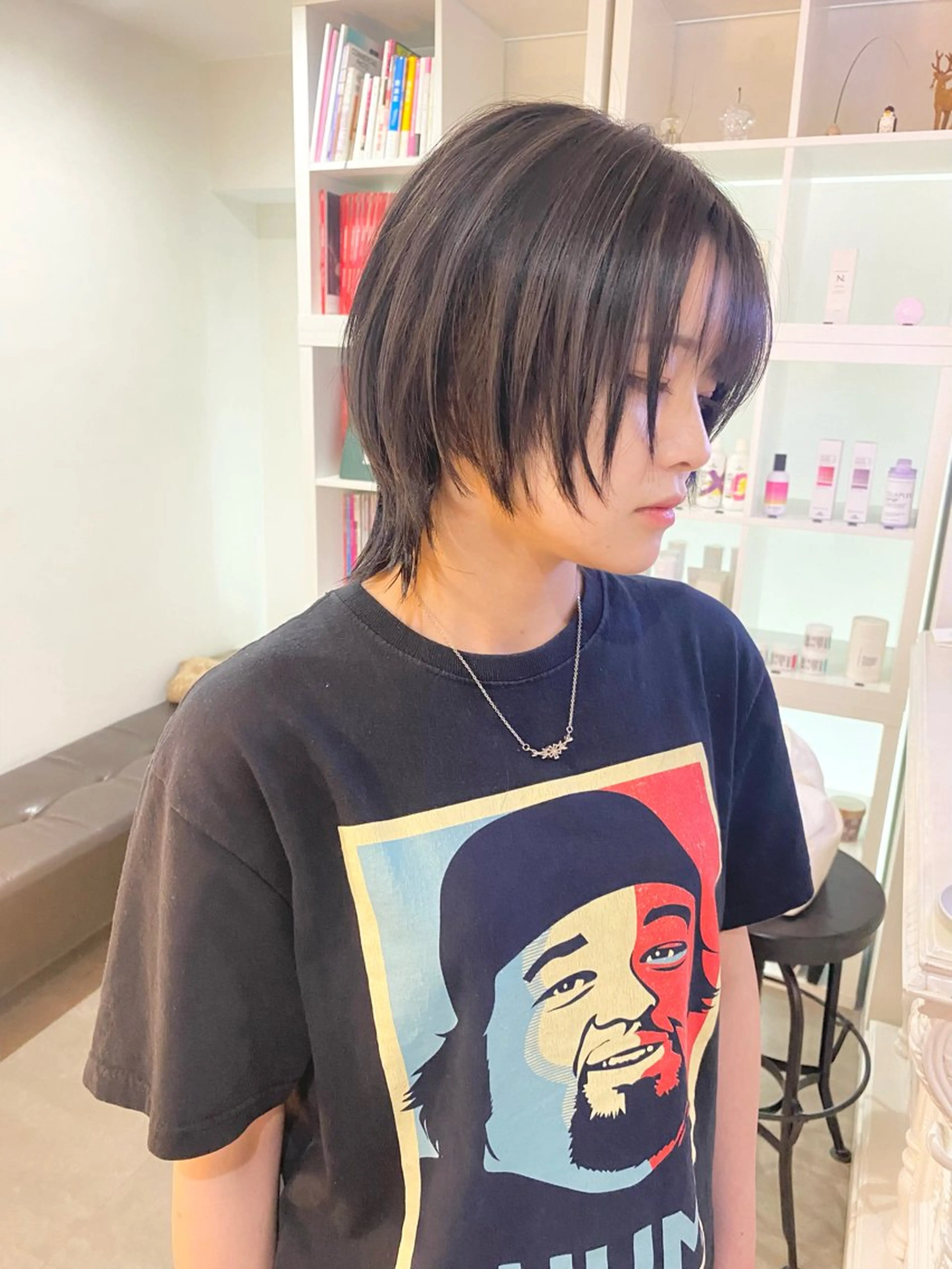 ミディアム ウルフカット 名古屋/髪質改善 /ミサトのヘアスタイル