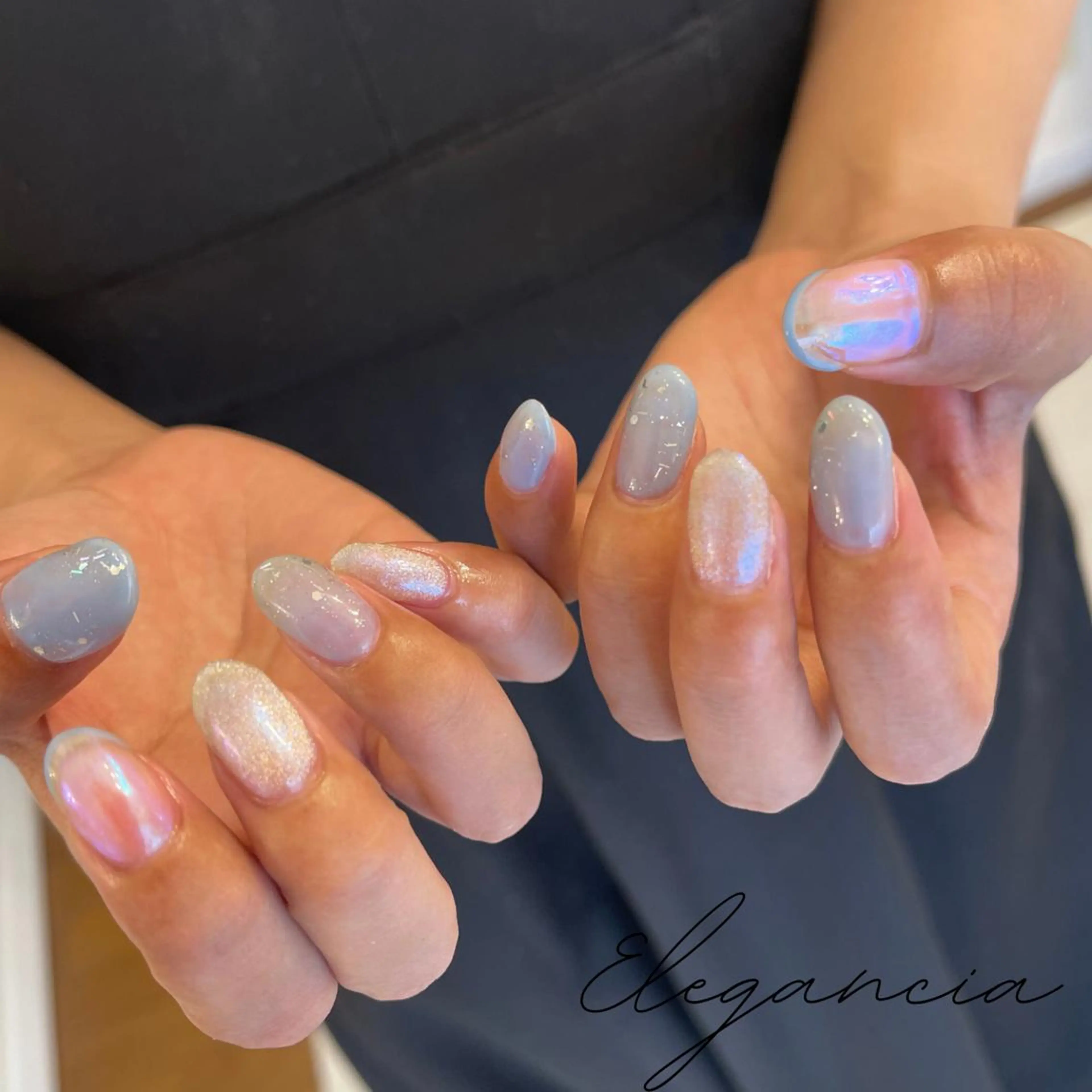 カラー ネイル ハンドネイル Elegancia. Hiromiのネイルデザイン