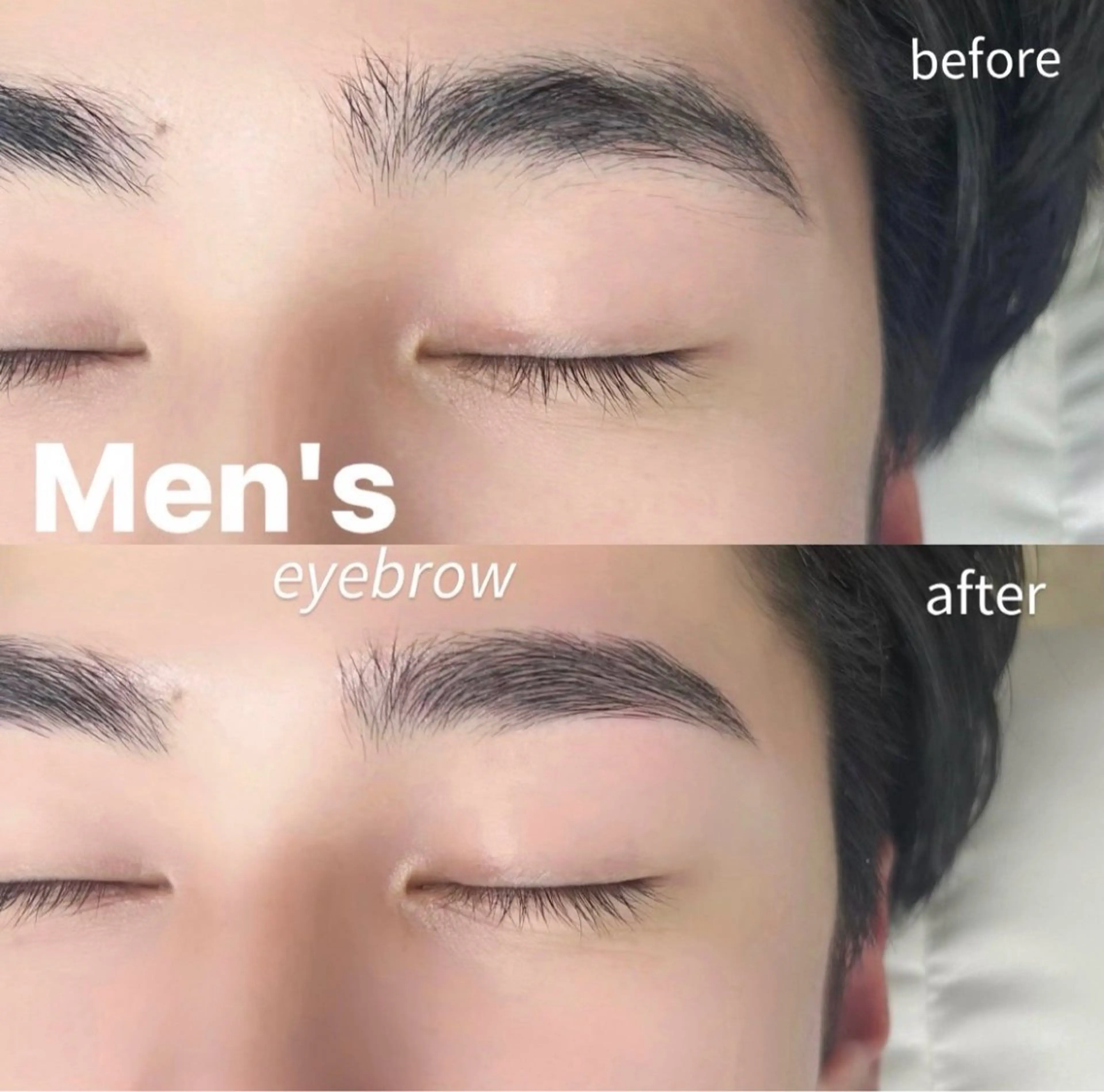 🫧メンズアイブロウWAX🫧【毛量調整込み】の写真