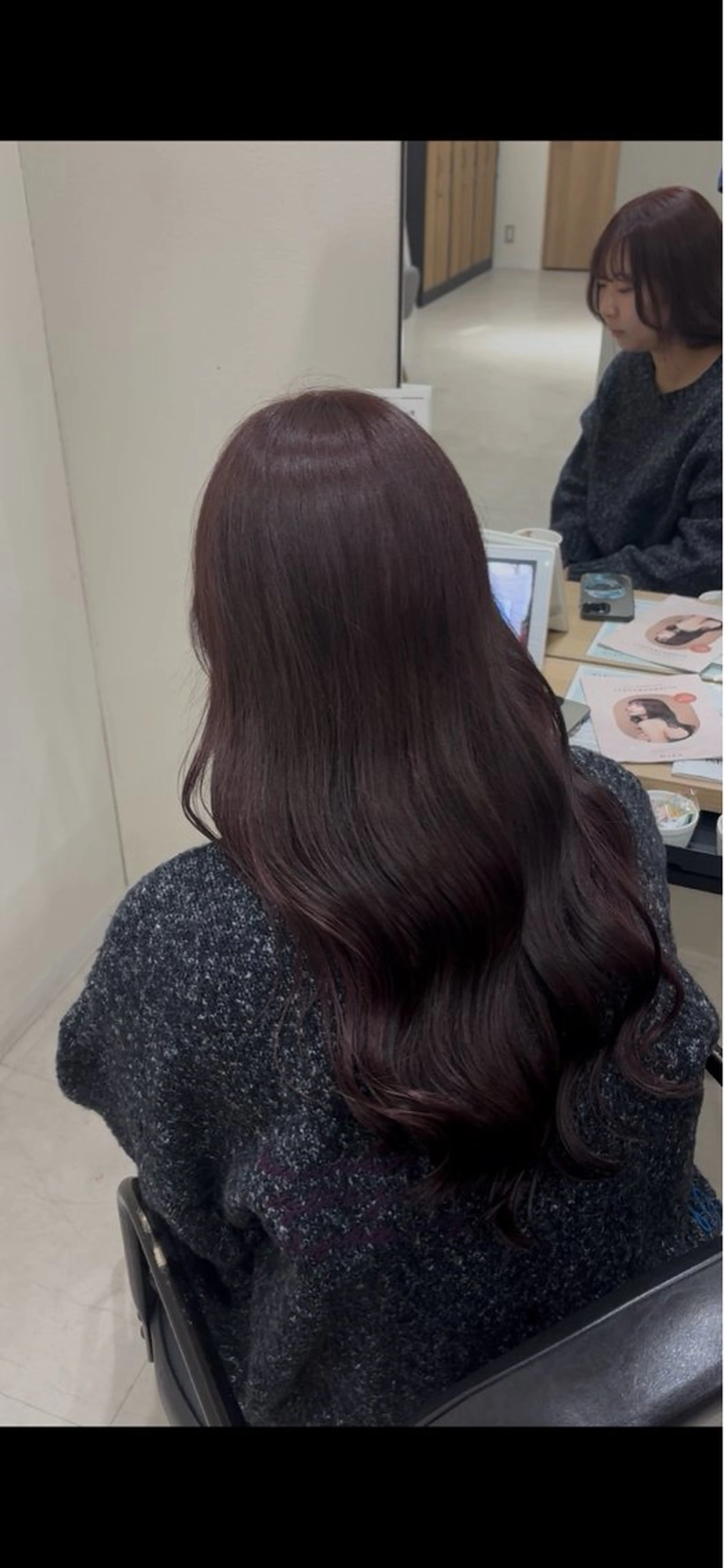 ロング カラー ヘアカラー トリートメント DEVICE by TrueCreation所属・♡韓国ハイトーンモテ カラー🧡ᩚMIKUのヘアスタイル