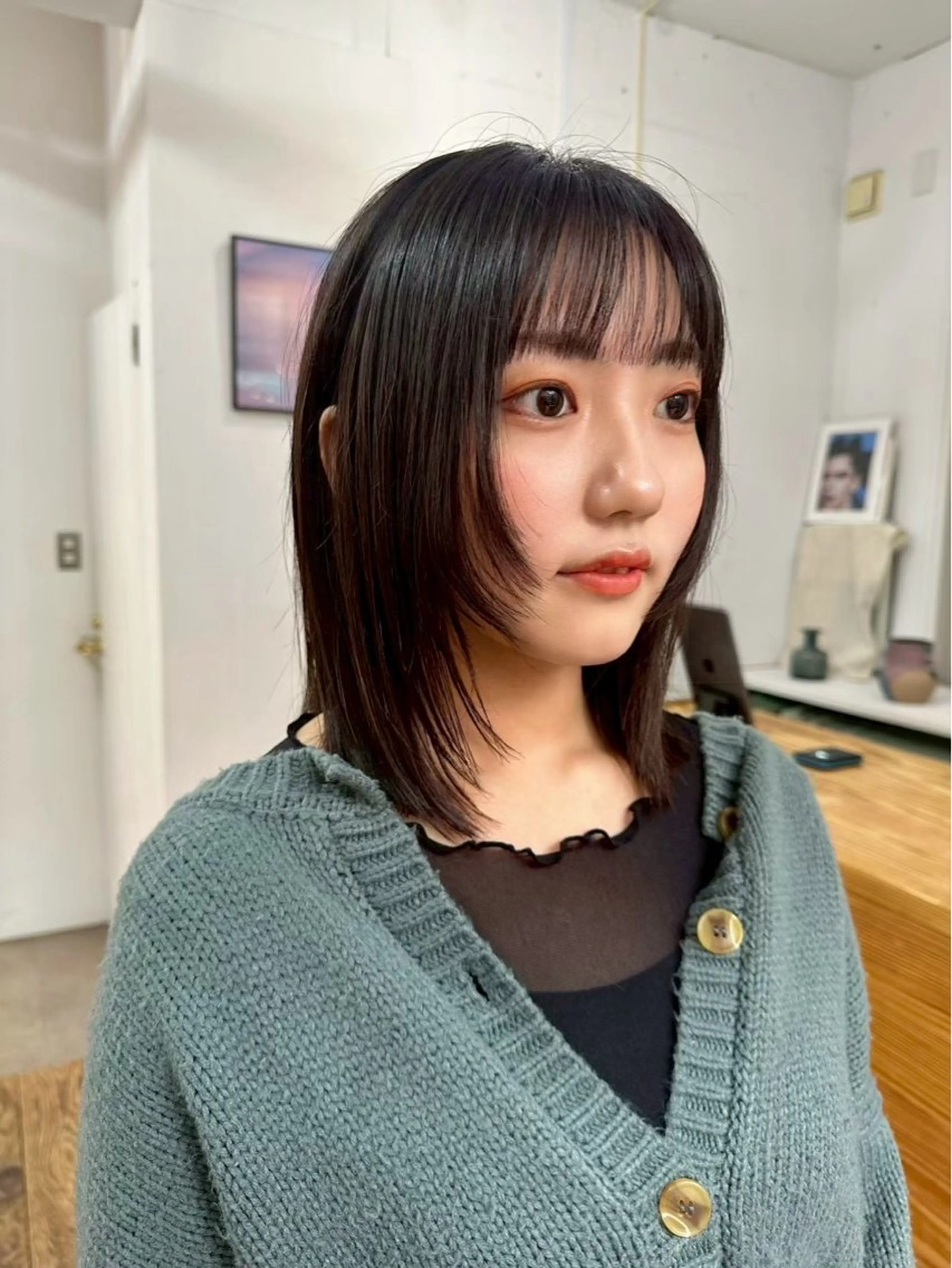 ミディアム Fumina 🤍のヘアスタイル