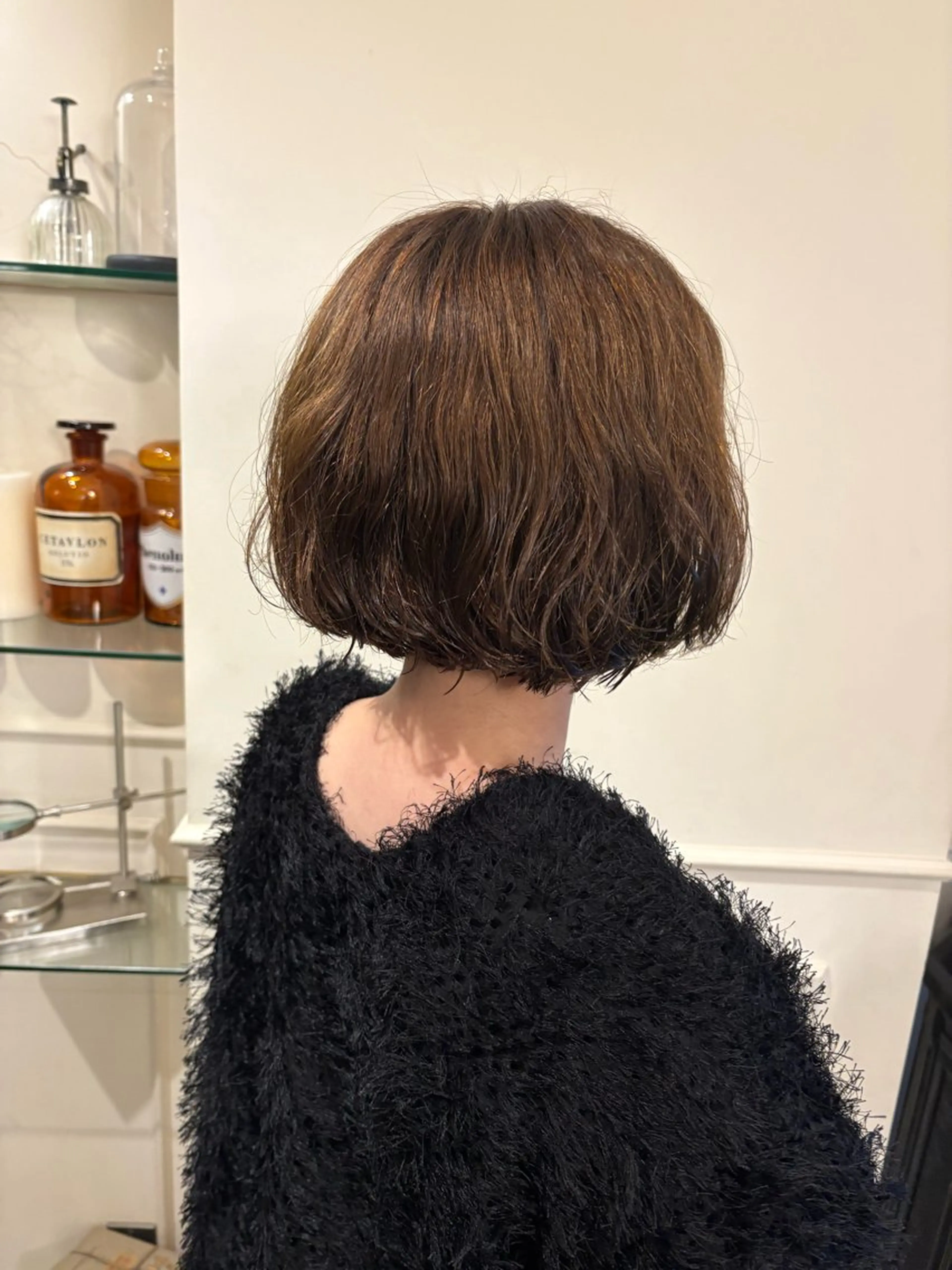 ミディアム カラー Konomura Neneのヘアスタイル