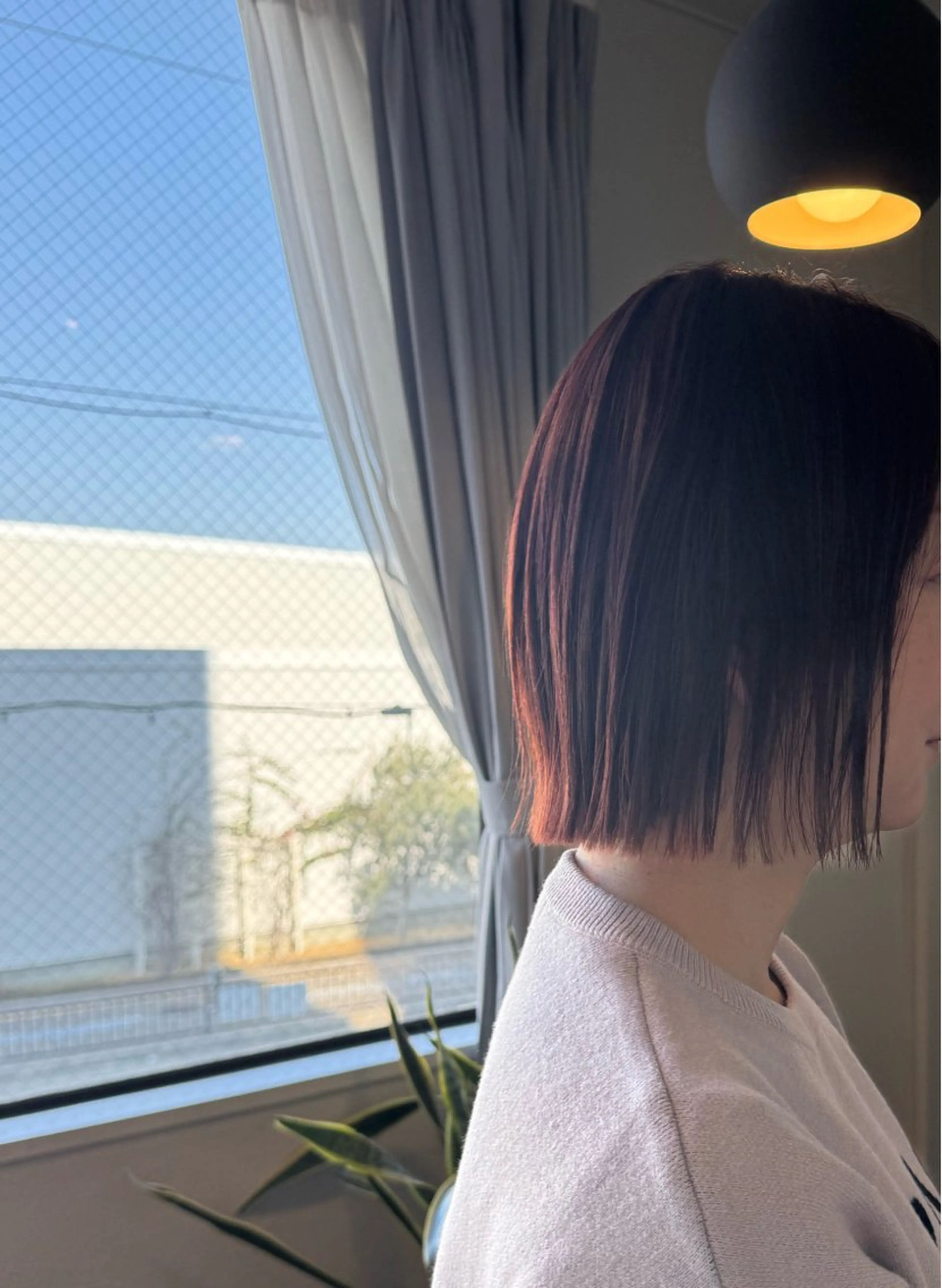 ミディアム 檜木 奈央のヘアスタイル