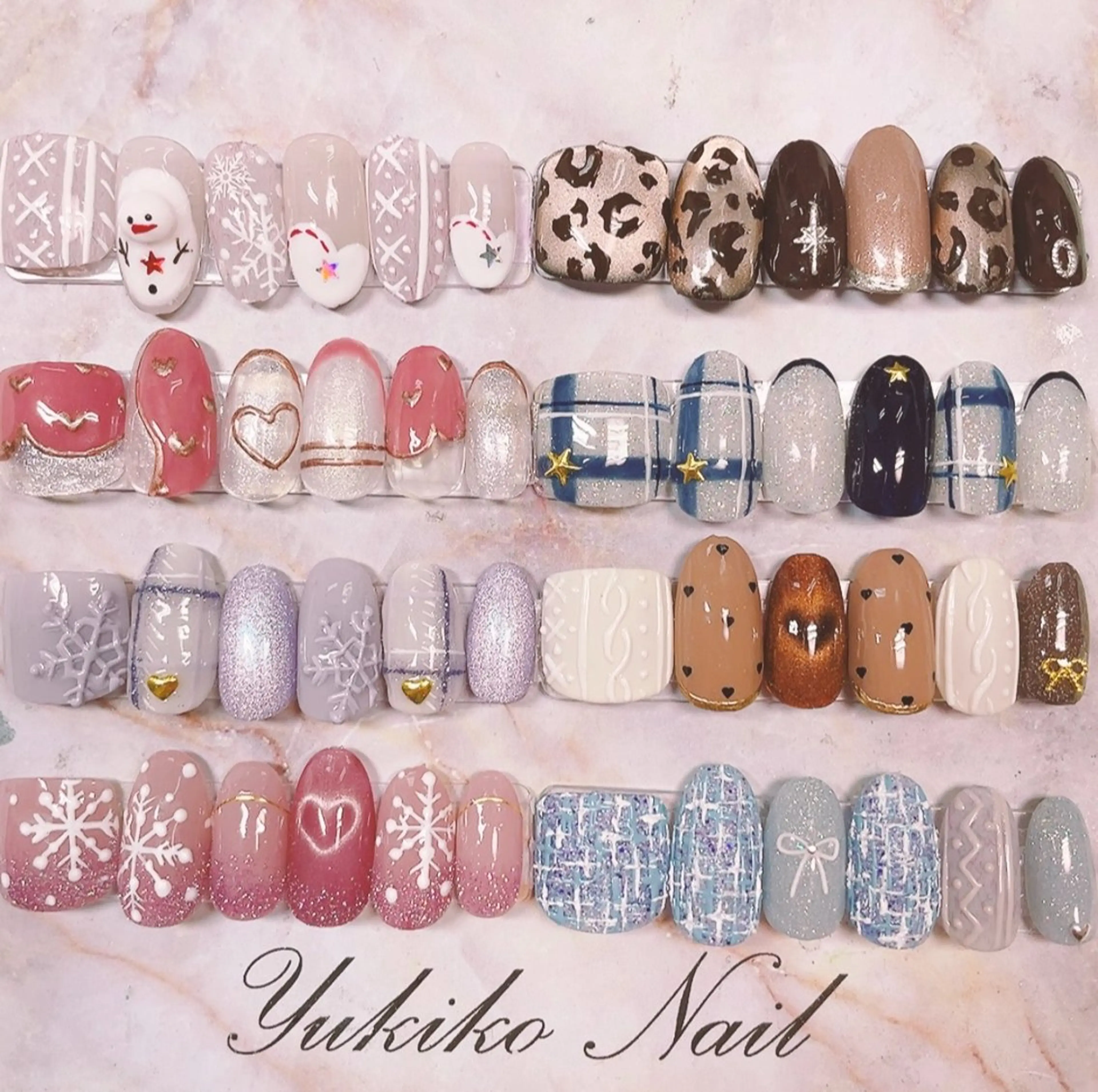 ネイル ジェルネイル ハードジェル スカルプネイル ユキコ ネイルのネイルデザイン