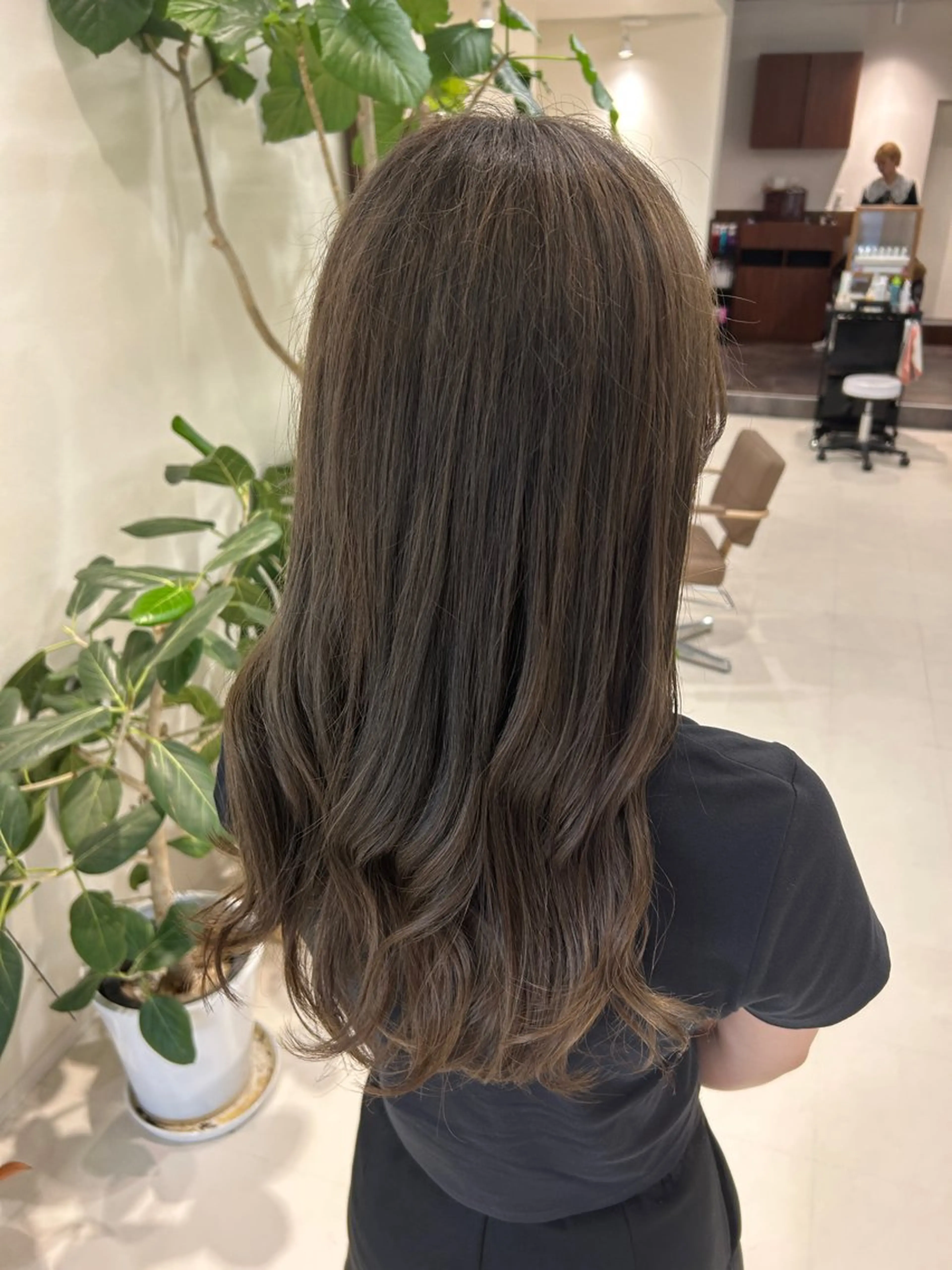 ロング カラー ブリーチ ブラウンカラー 透明感カラー グレージュ オレンジ ハイトーン/エクステ /🎀YUINA🎀のヘアスタイル