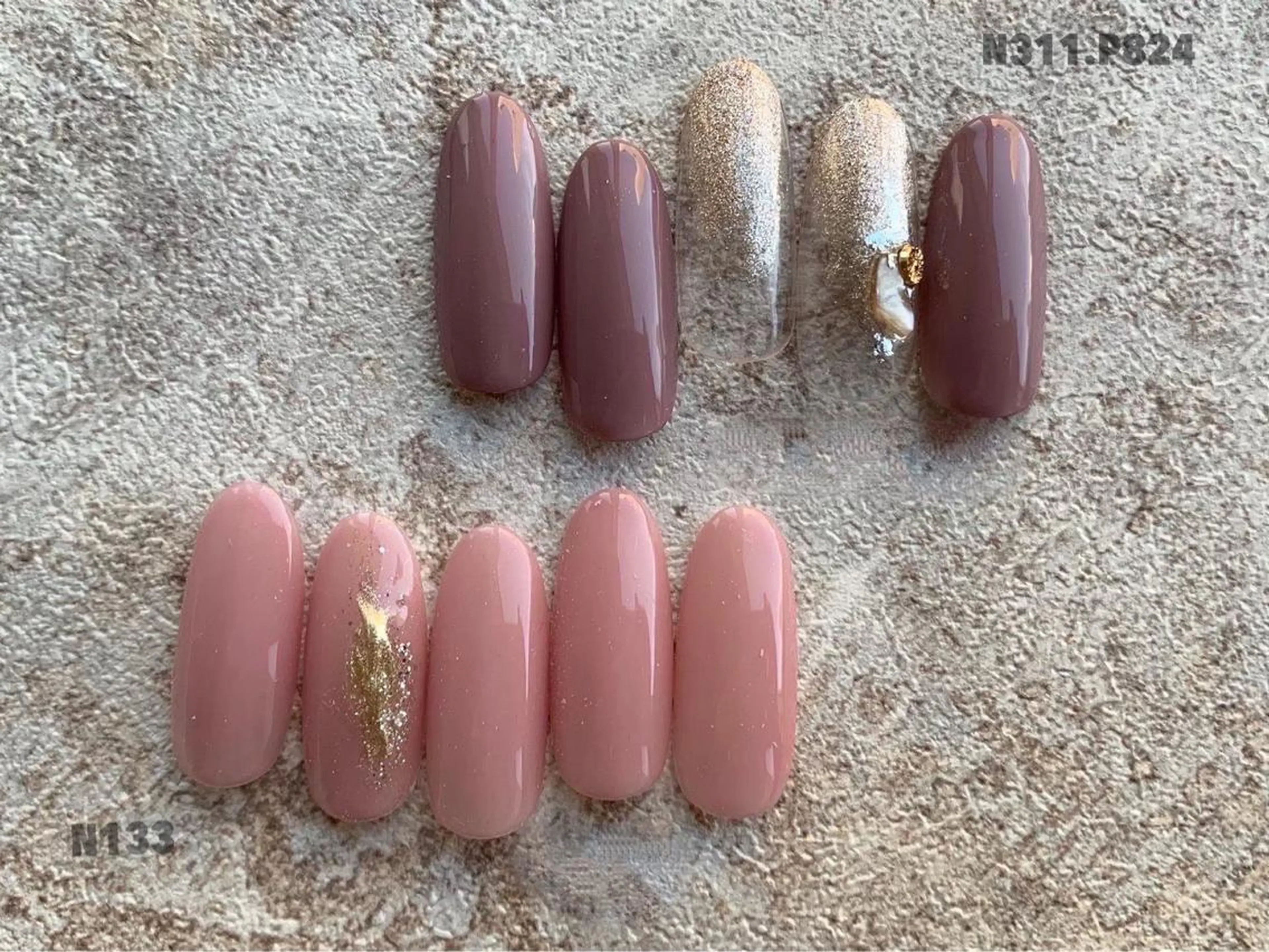 ネイル シンプルネイル 悦田joieange 京橋店のネイルデザイン