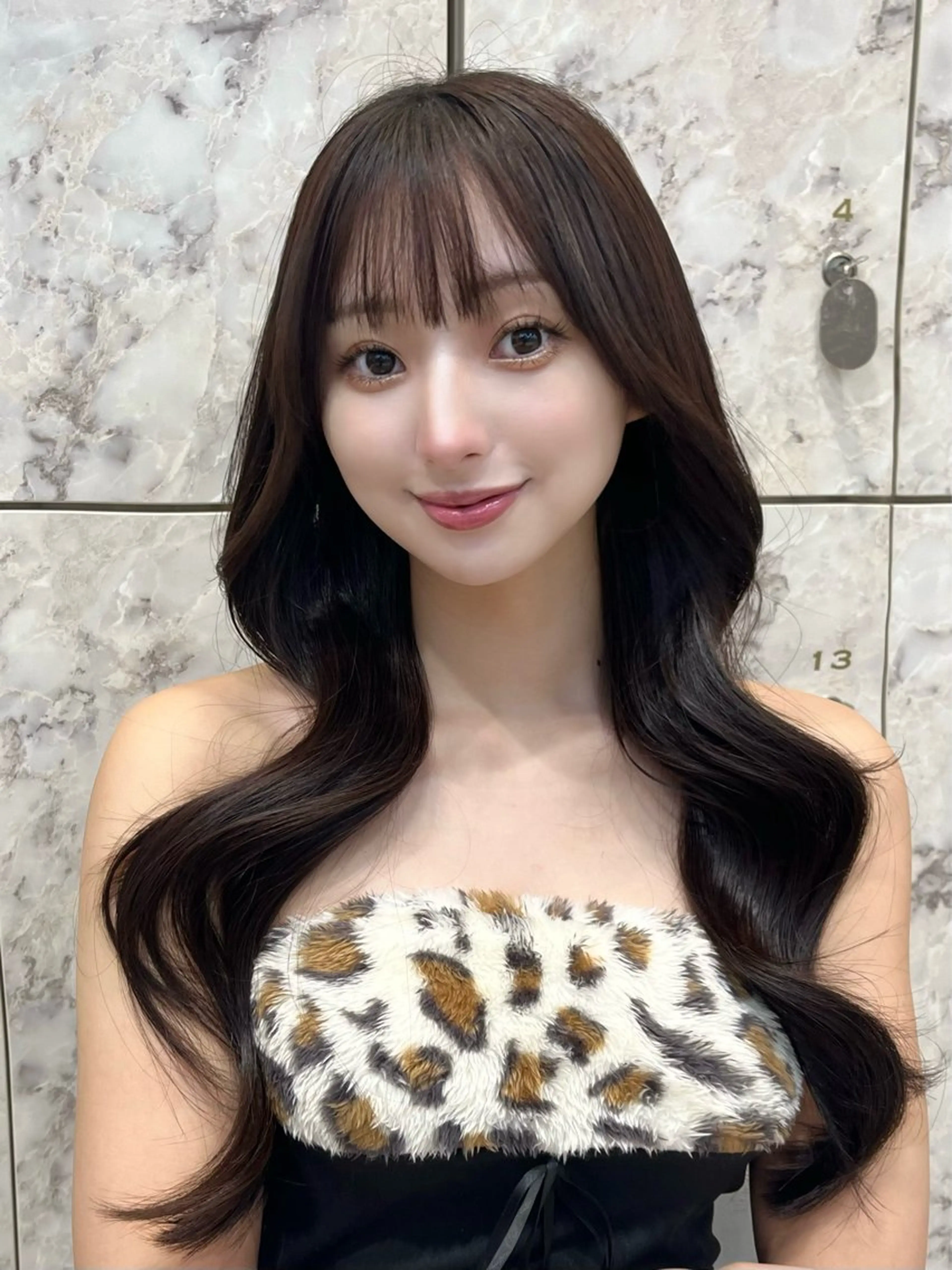 ロング カット ヘアカラー レイヤーカット 新宿🤍Maiのヘアスタイル