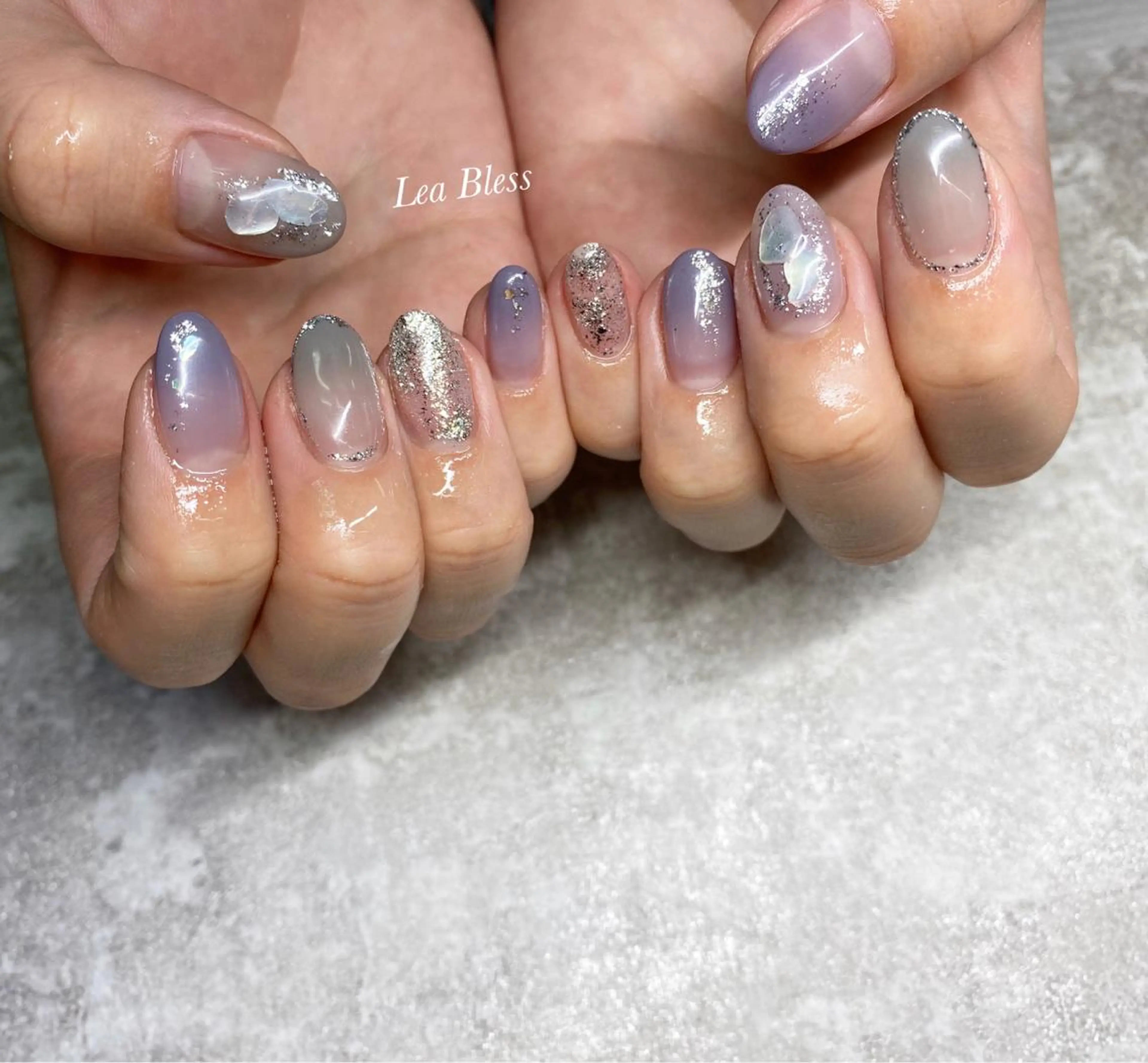 ネイル ハンドネイル Lea Bless 河原町のネイルデザイン