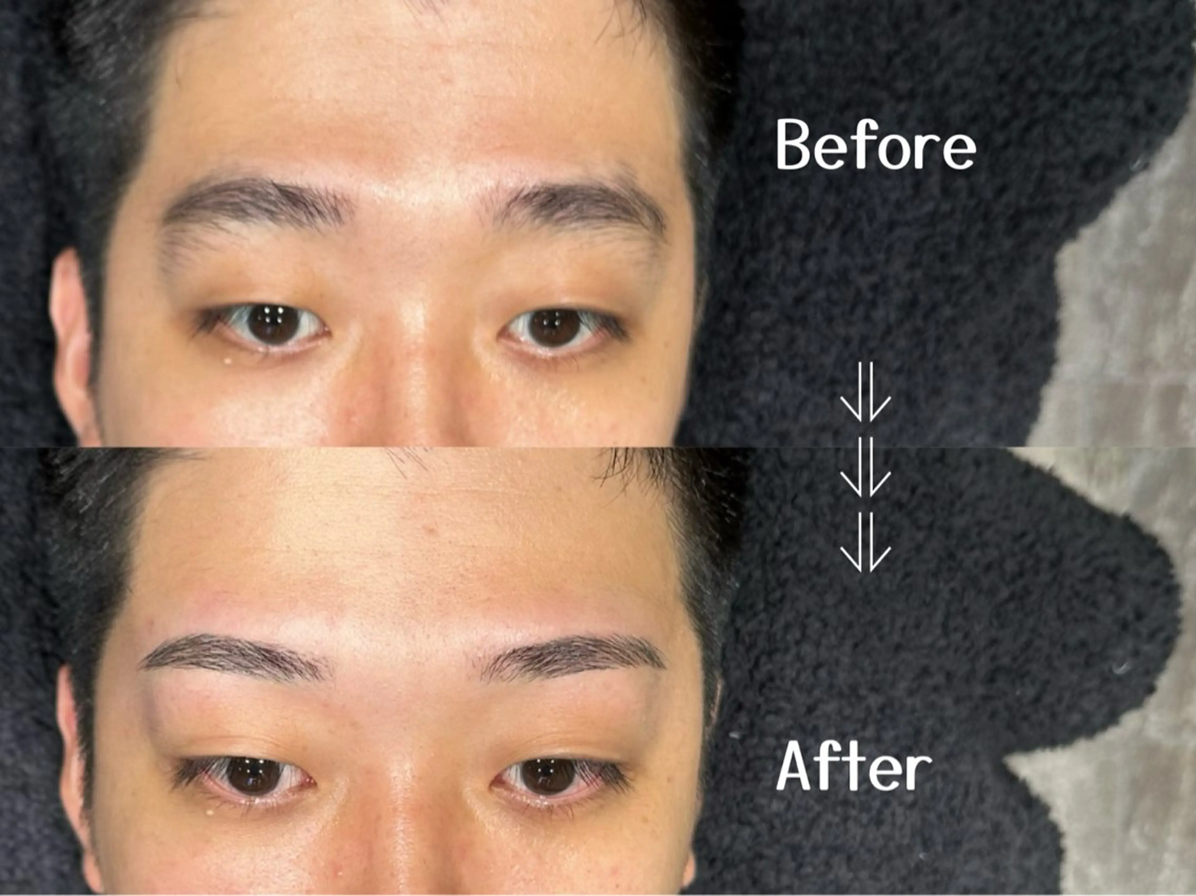 メンズ アイブロウ メンズアイブロウ メンズカット×眉毛 デザイナー⚘Nanaの眉毛・アイブロウイメージ