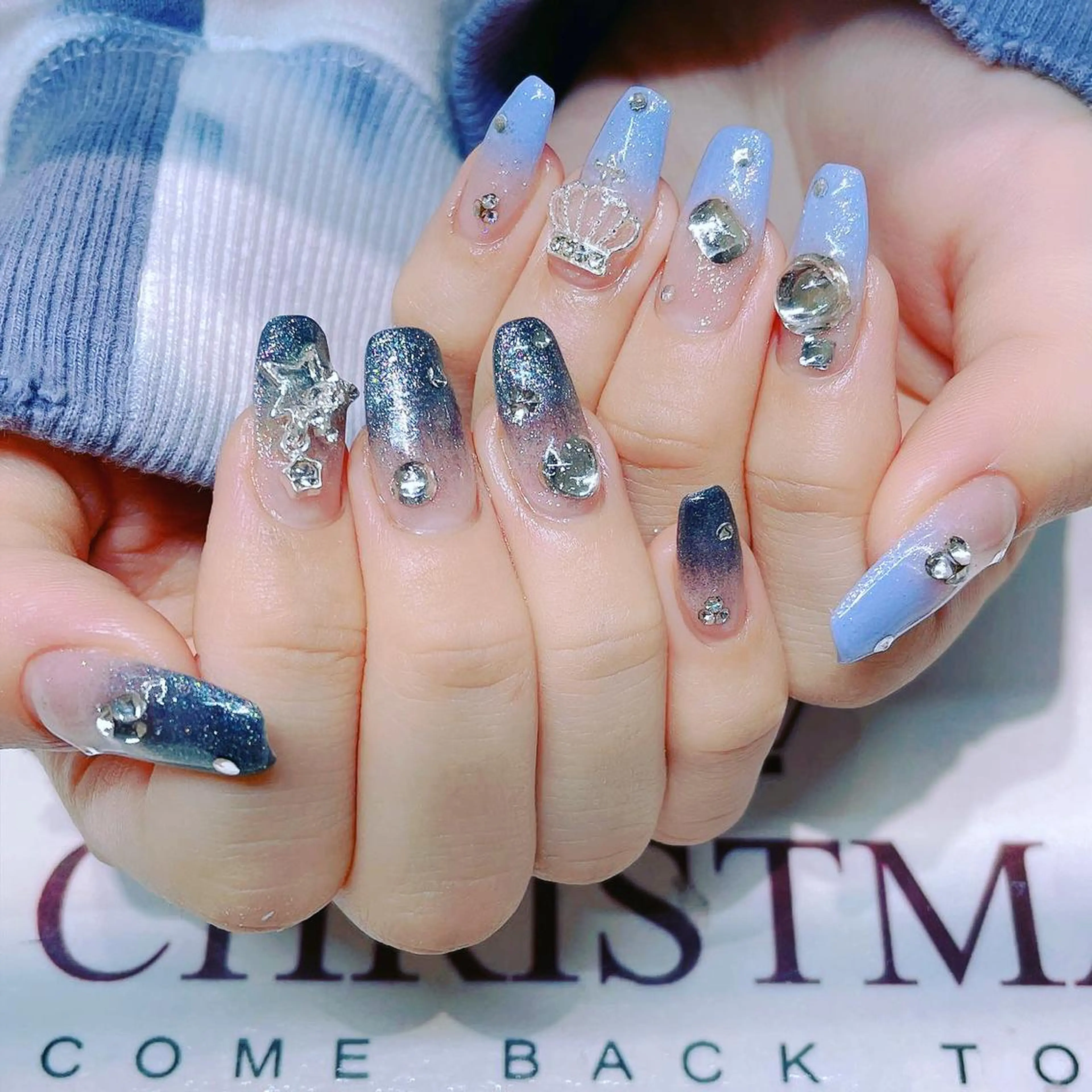 ネイル 長さだし専門店 M2　rikaのネイルデザイン