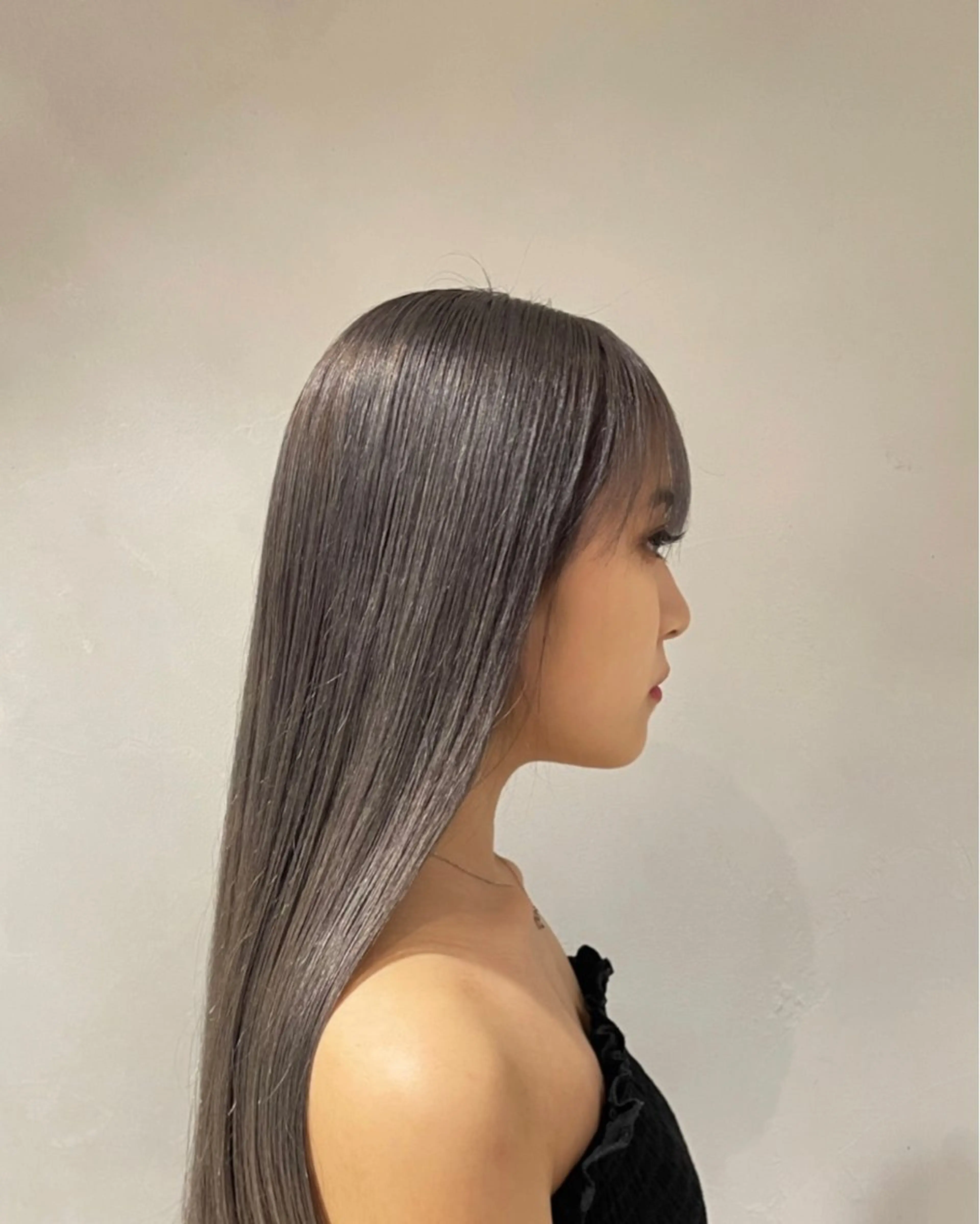 ロング カラー メンズ グレージュ 池谷 玲哉のヘアスタイル