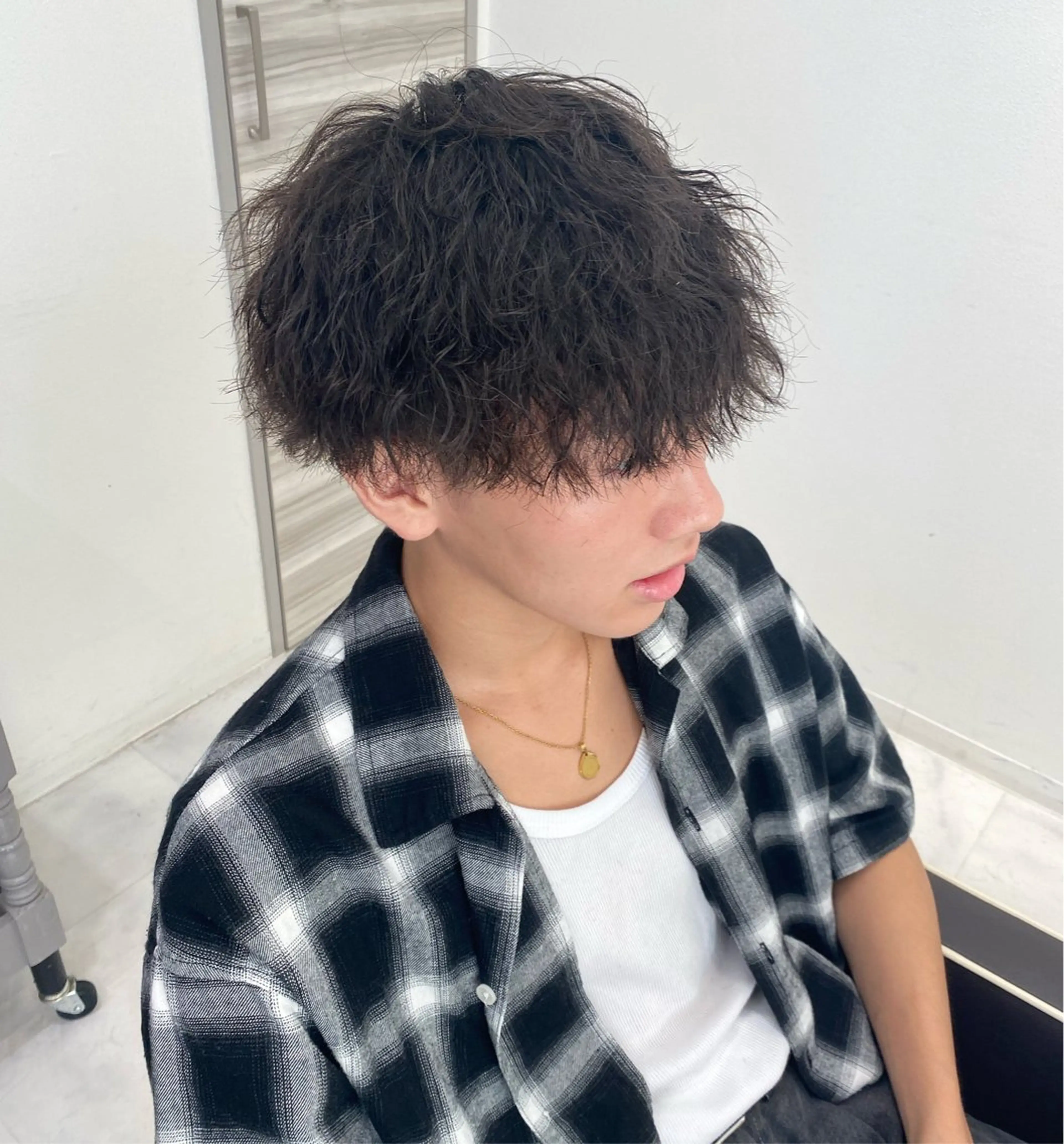 ショート パーマ ALLY/ あゆみのヘアスタイル