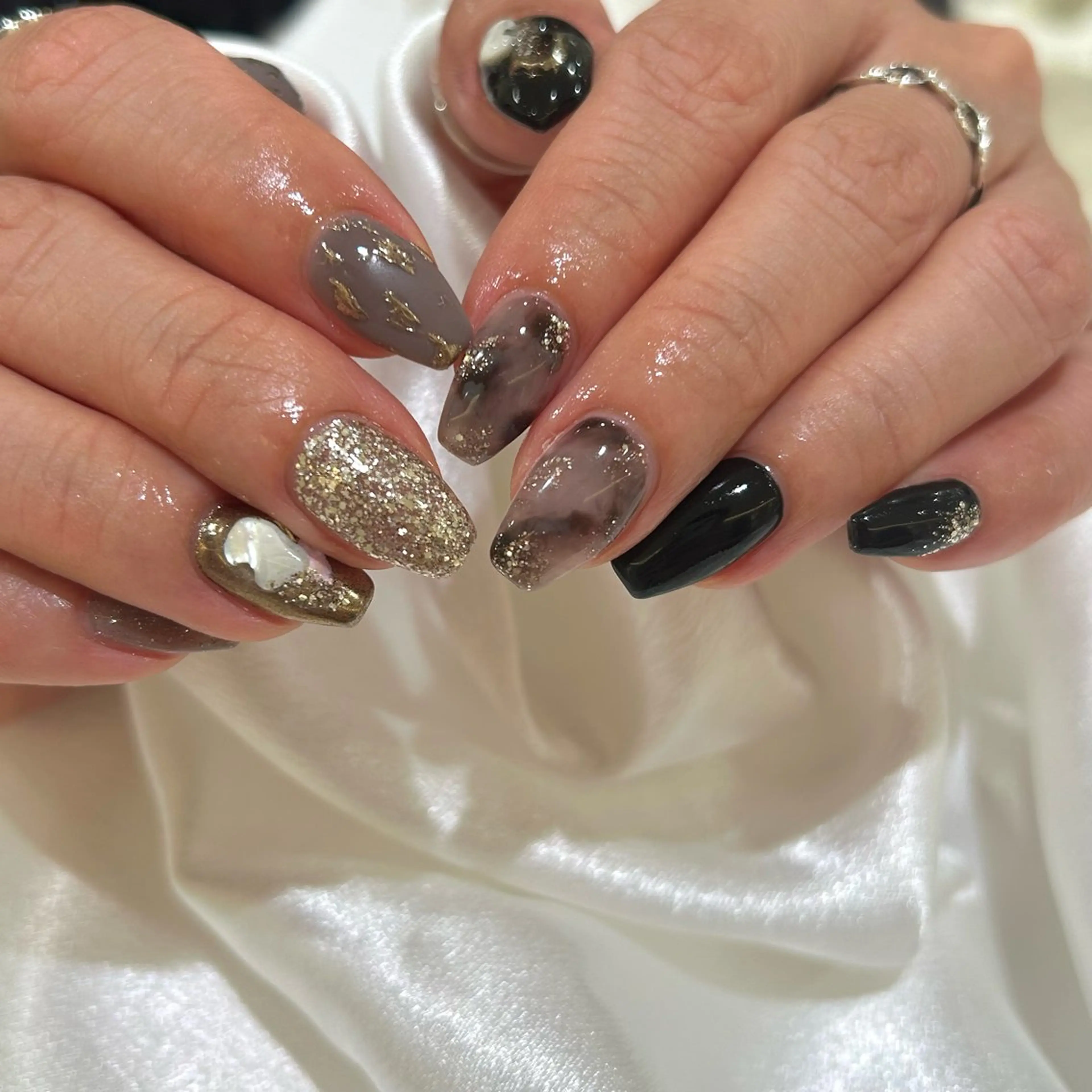 ネイル ハンドネイル 野島 千夏のネイルデザイン