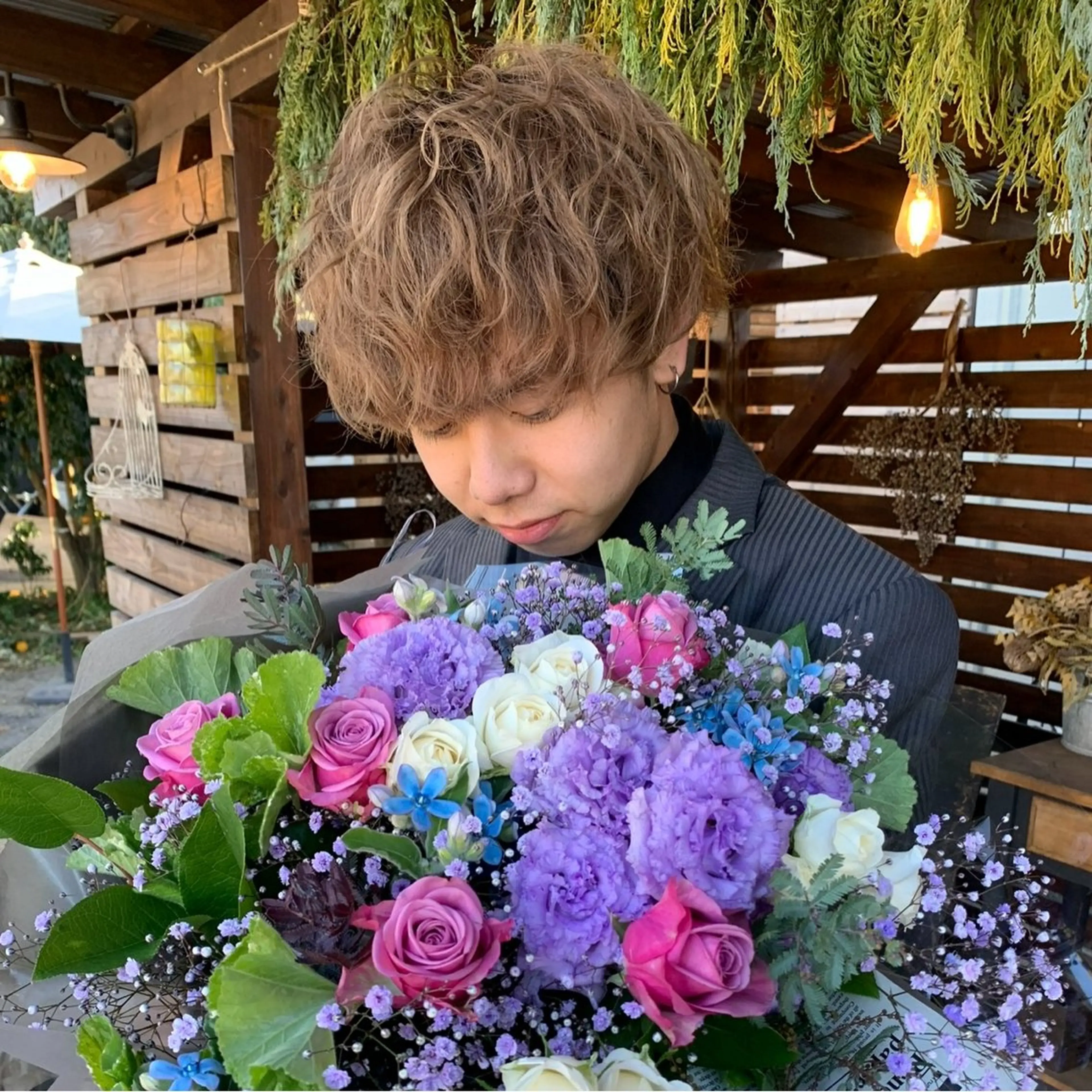 ショート メンズ パーマ サロンド エフ真壁店所属・酸性ストレート特化 メンズも歓迎 細谷のヘアスタイル