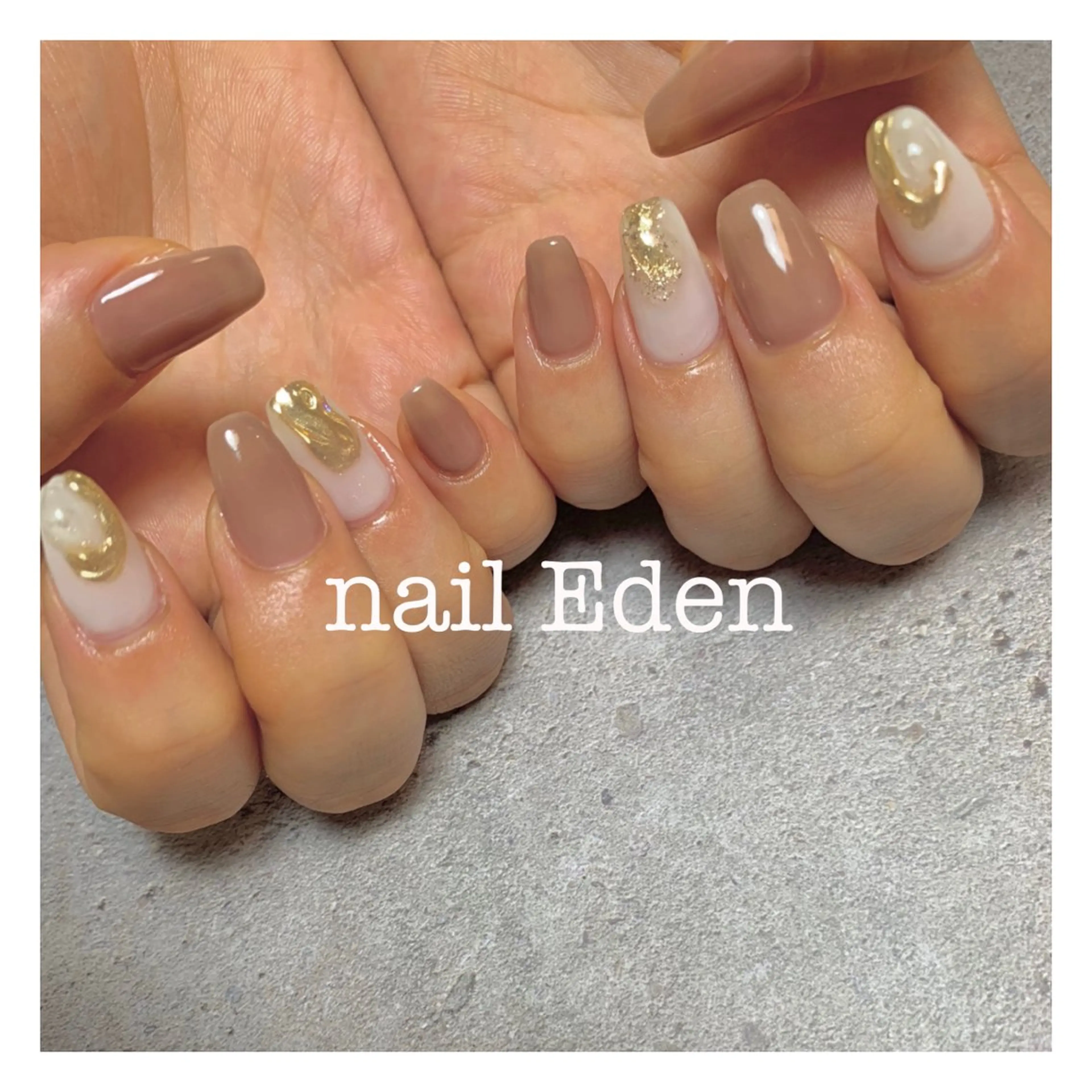 ネイル 持ち込み Eden ♾️のネイルデザイン