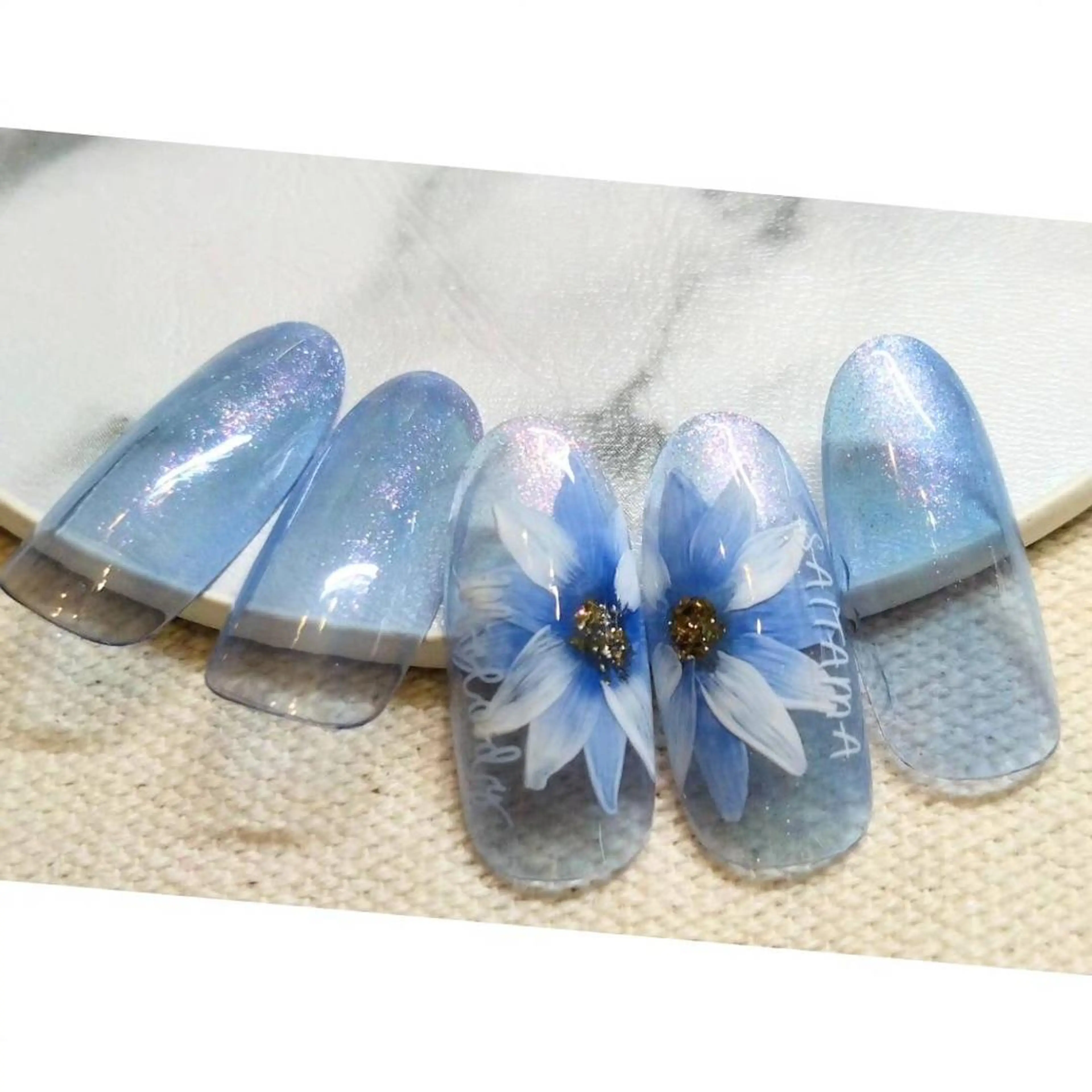 ネイル 大島 七海のネイルデザイン