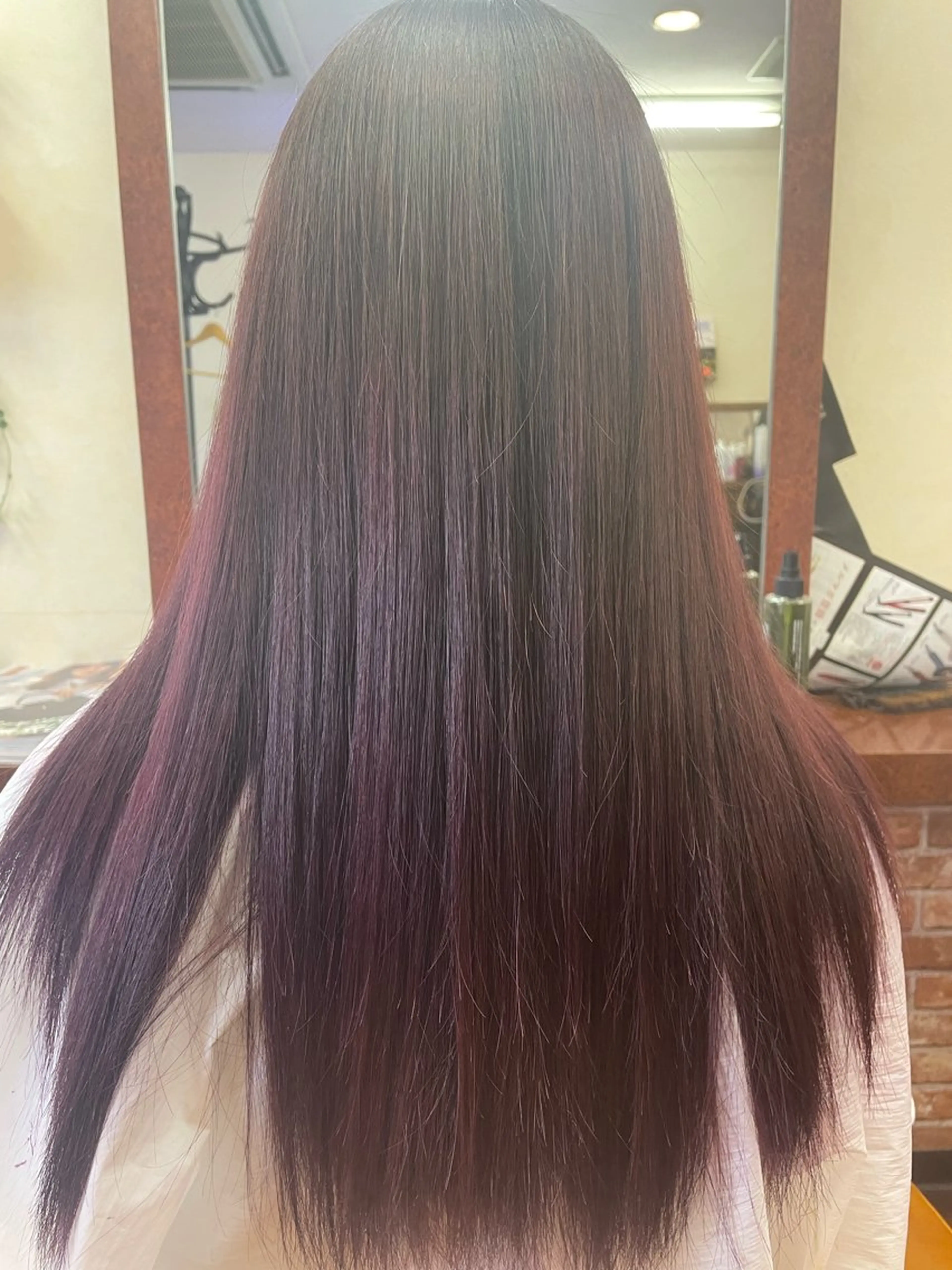 ロング カラー 桧山 真のヘアスタイル