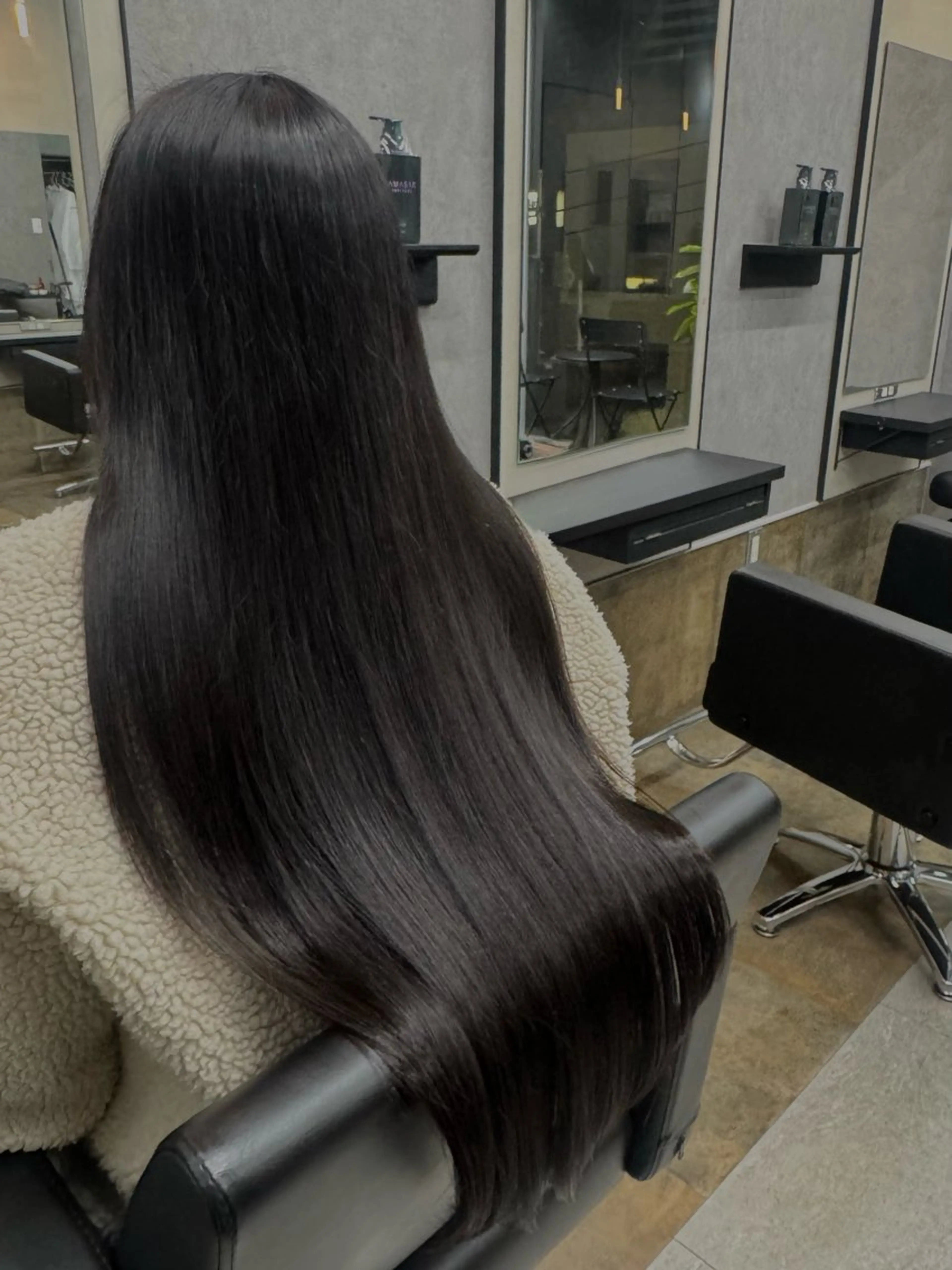 🌿【ダメージレス重視】🌿💫艶オーガニックカラー透明感仕上げ＊白髪染可/ロング料金なしの写真