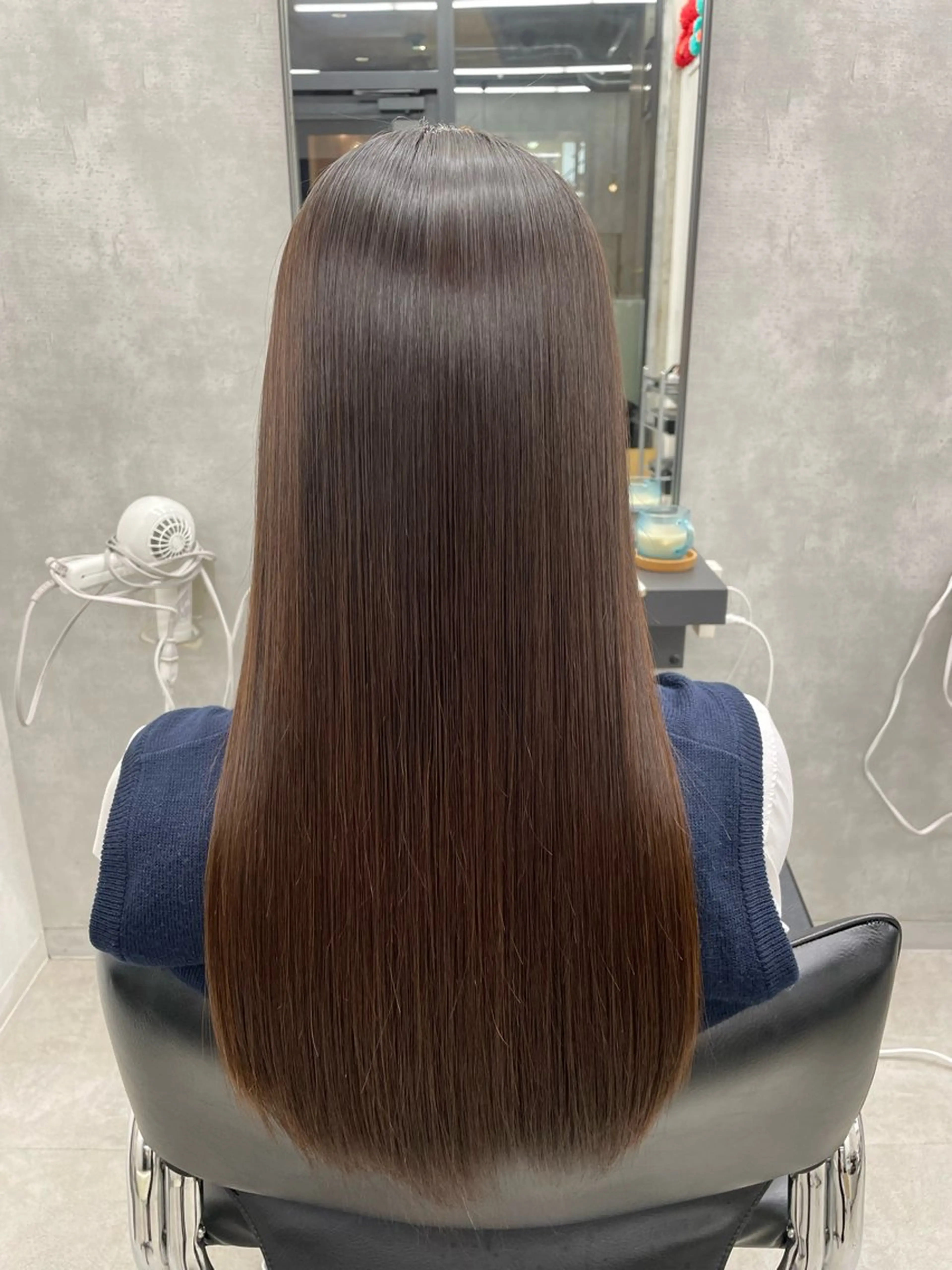 ロング 髪質改善 縮毛矯正 すぐ巻ける縮毛矯正 🍀勝倉　麗のヘアスタイル