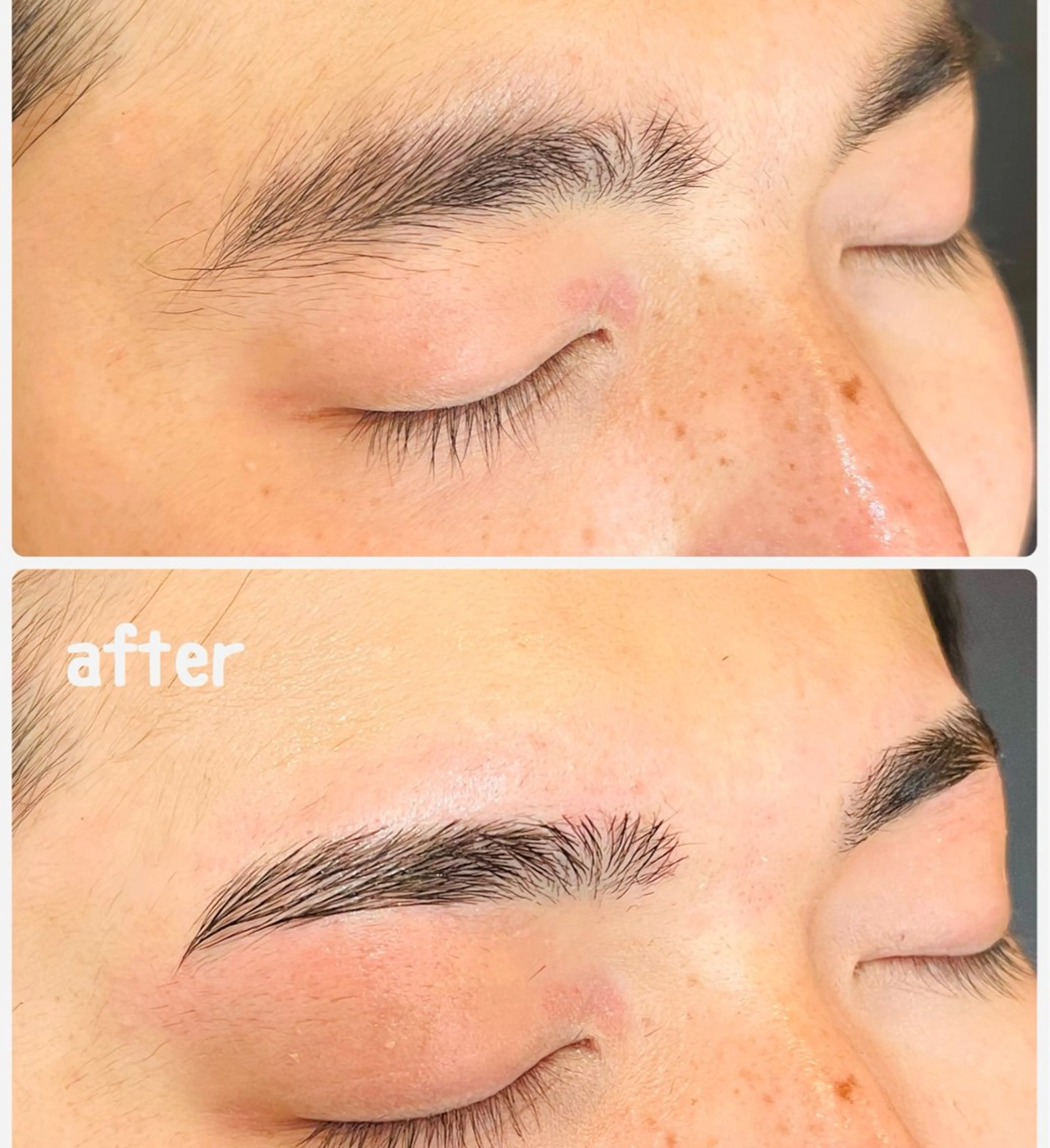 ハリウッドブロウリフト（メンズ）の写真