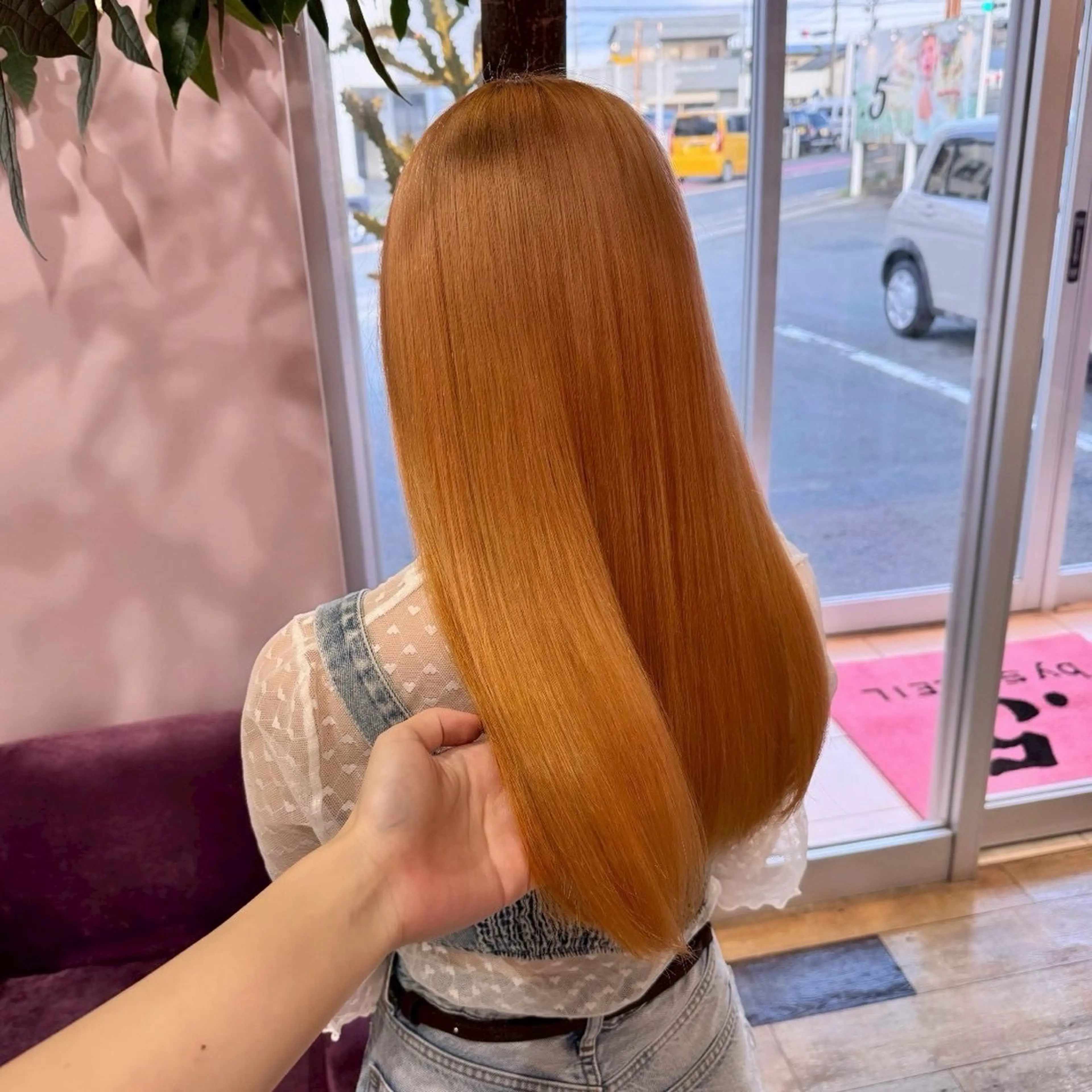 カラー 奈那美🌸 韓国ヘア🌸透明感のヘアスタイル