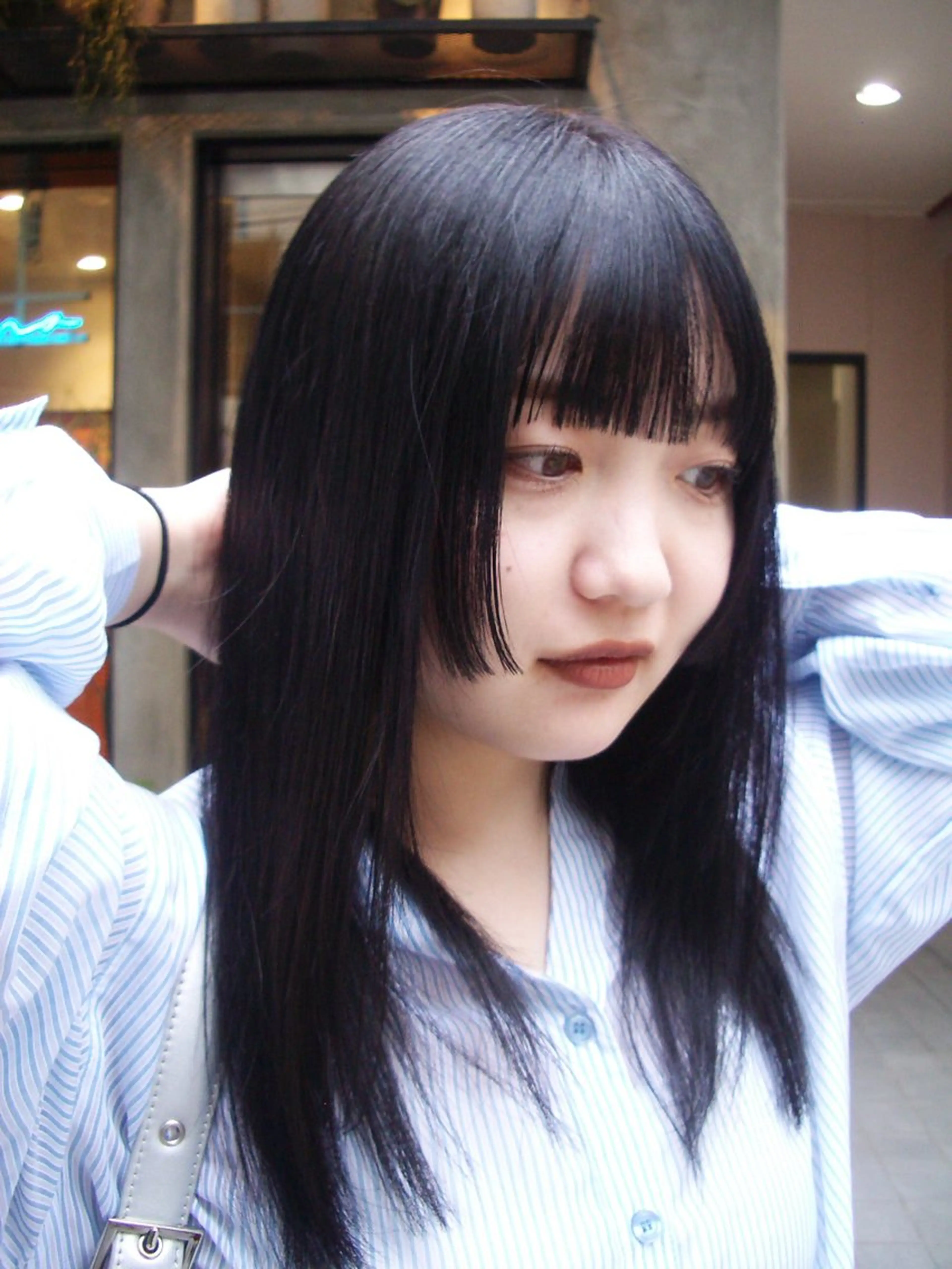 🩵うる艶ワンカラー🩵➕3STEP treatmentの写真