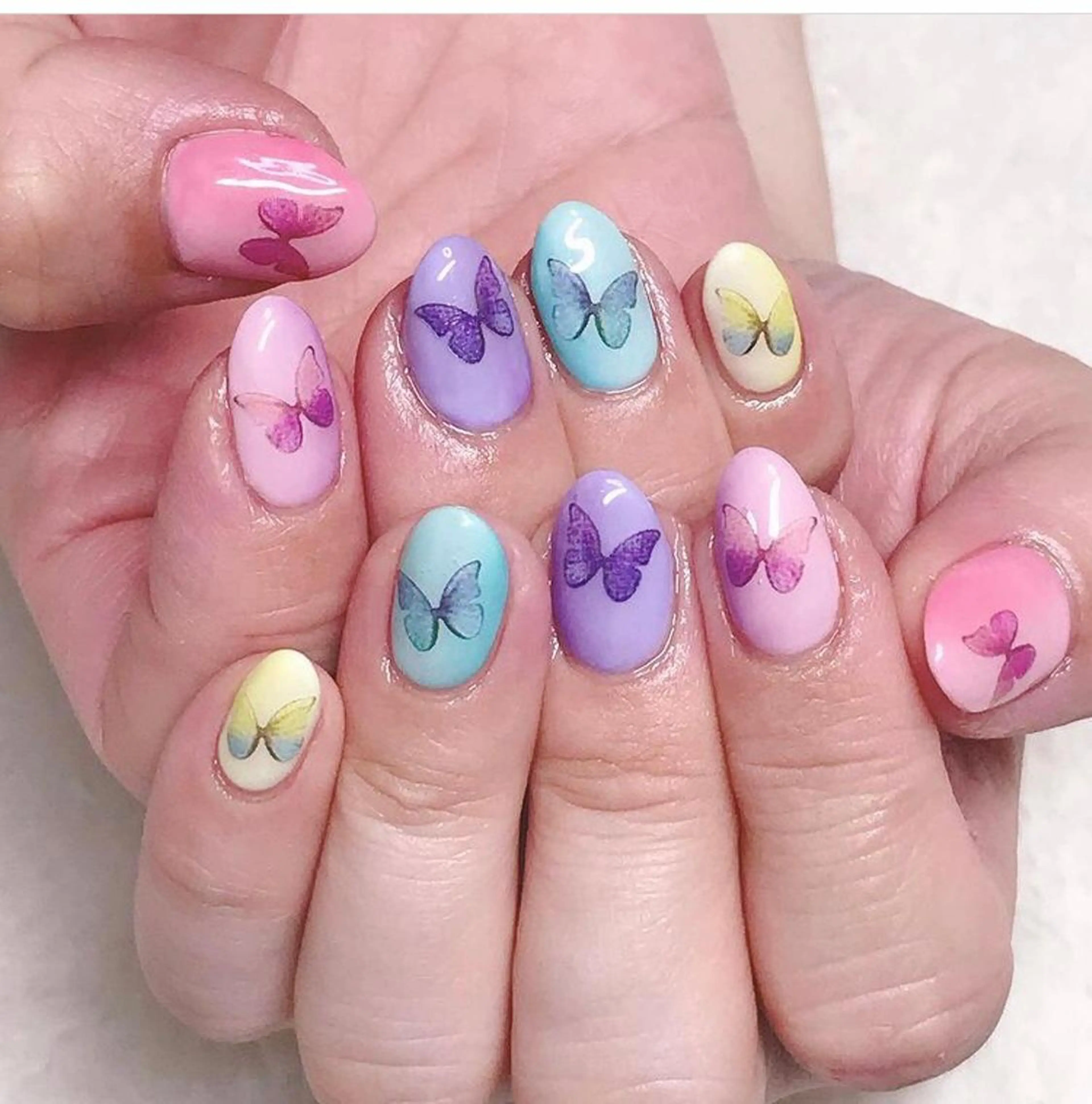 ネイル アートネイル ジェルネイル キラキラネイル ラメ(グリッター) ミラーネイル 🩵池袋heart nail🩵のネイルデザイン