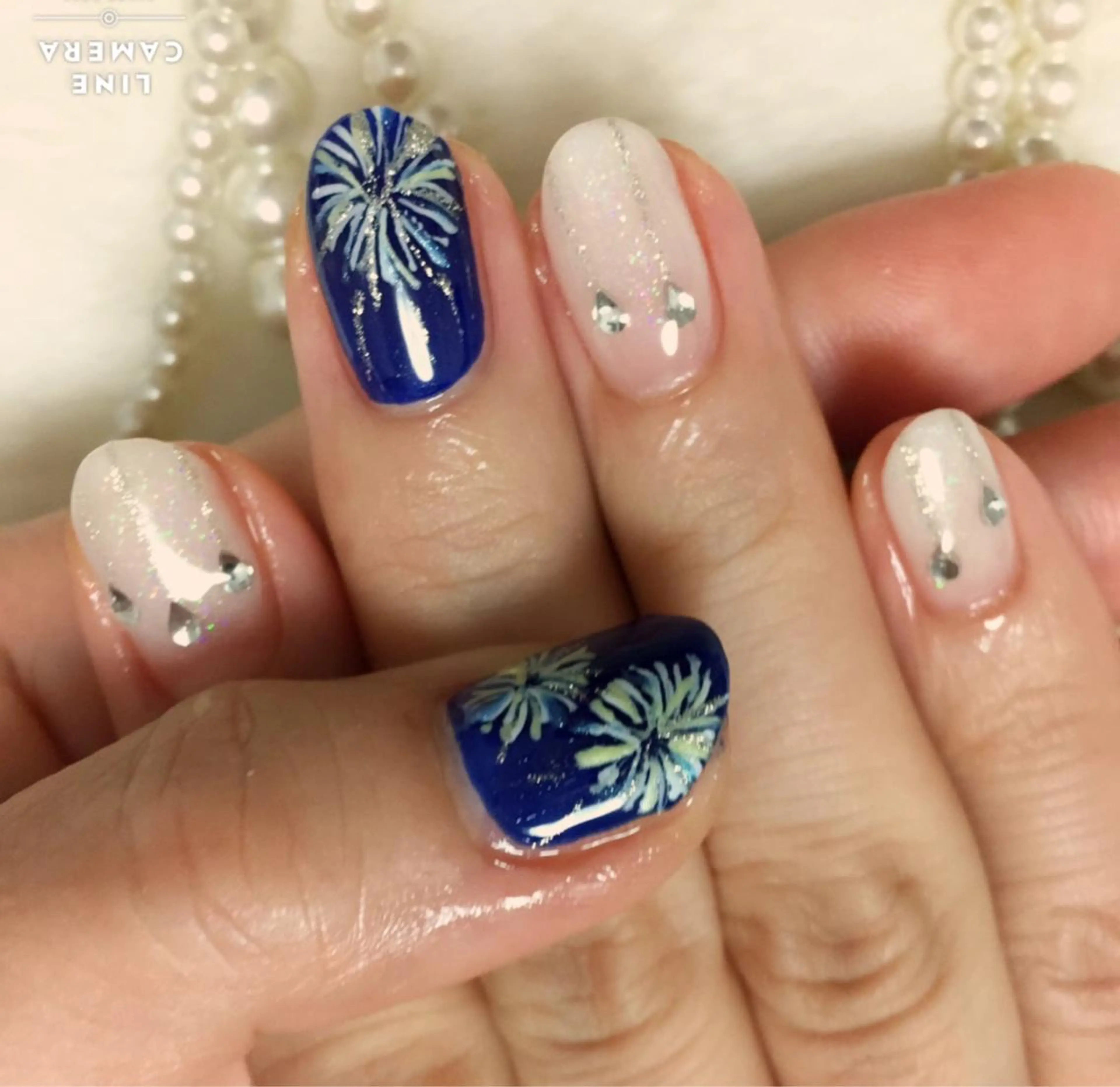 ネイル 夏ネイル 馬場 典子のネイルデザイン