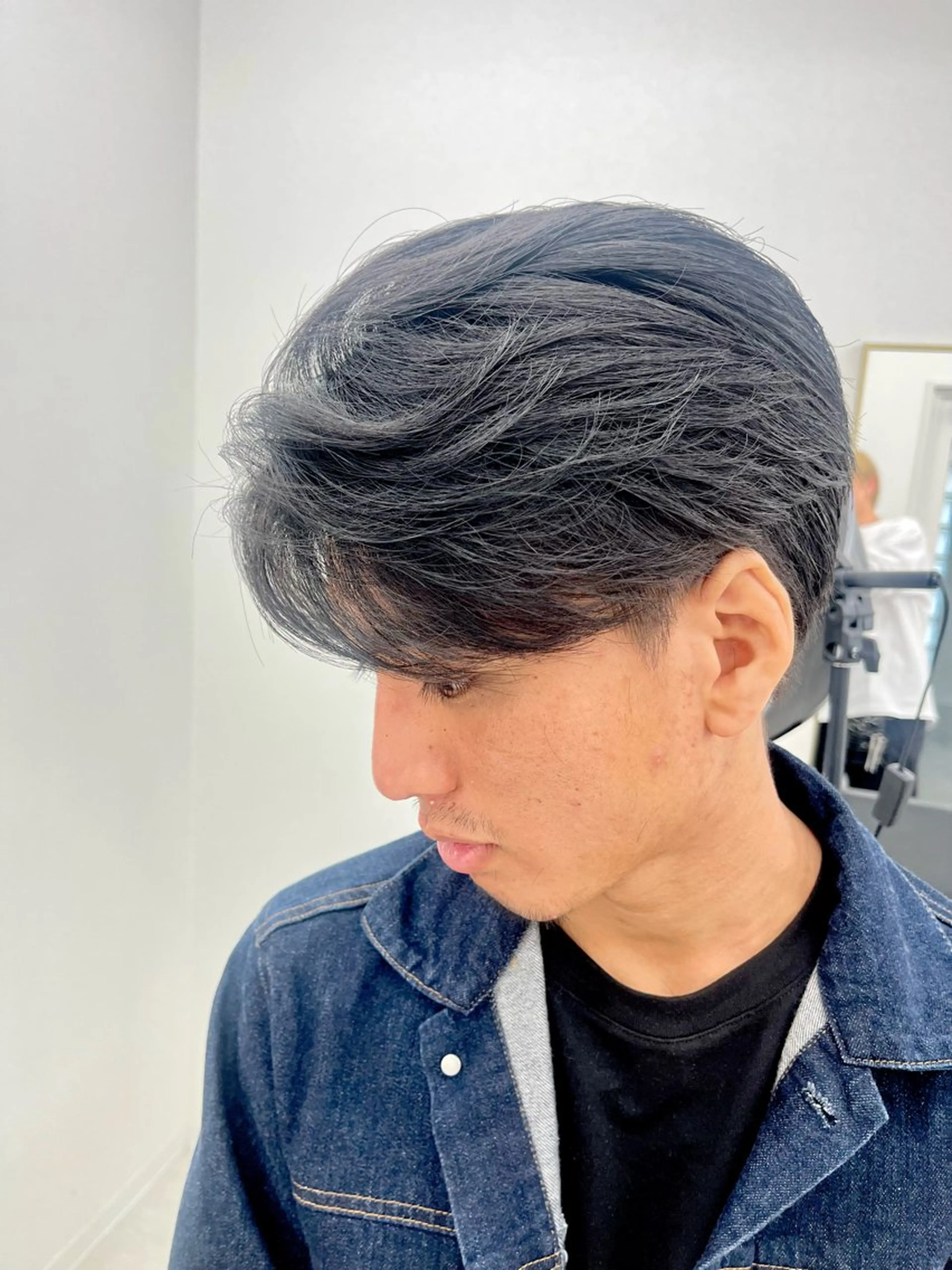 パーマ メンズ カット パーマ STAGE所属・垢抜けのあっきー/ 本厚木徒歩1分のヘアスタイル