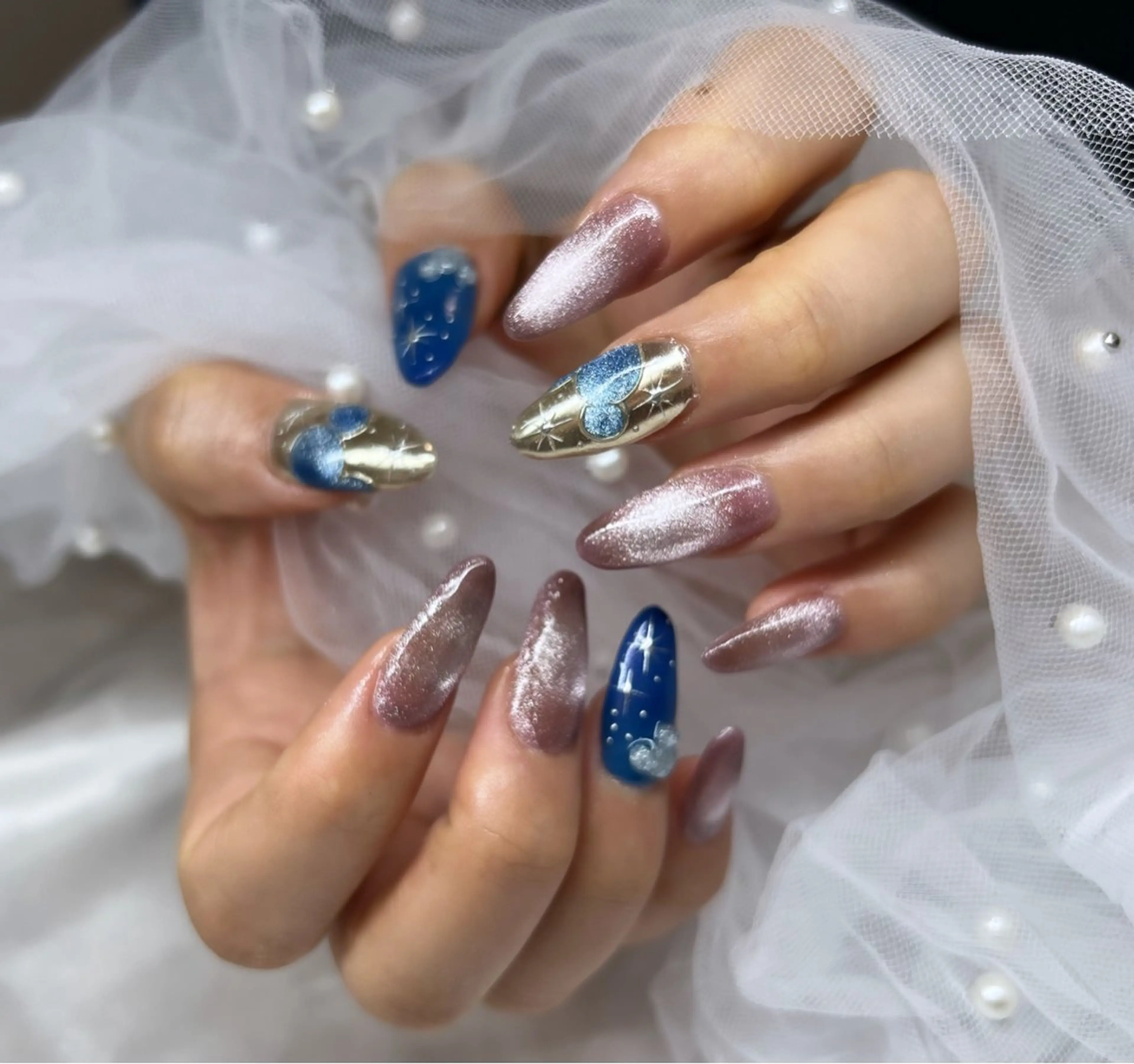 ネイル ハンドネイル Minako 【Charmant】のネイルデザイン