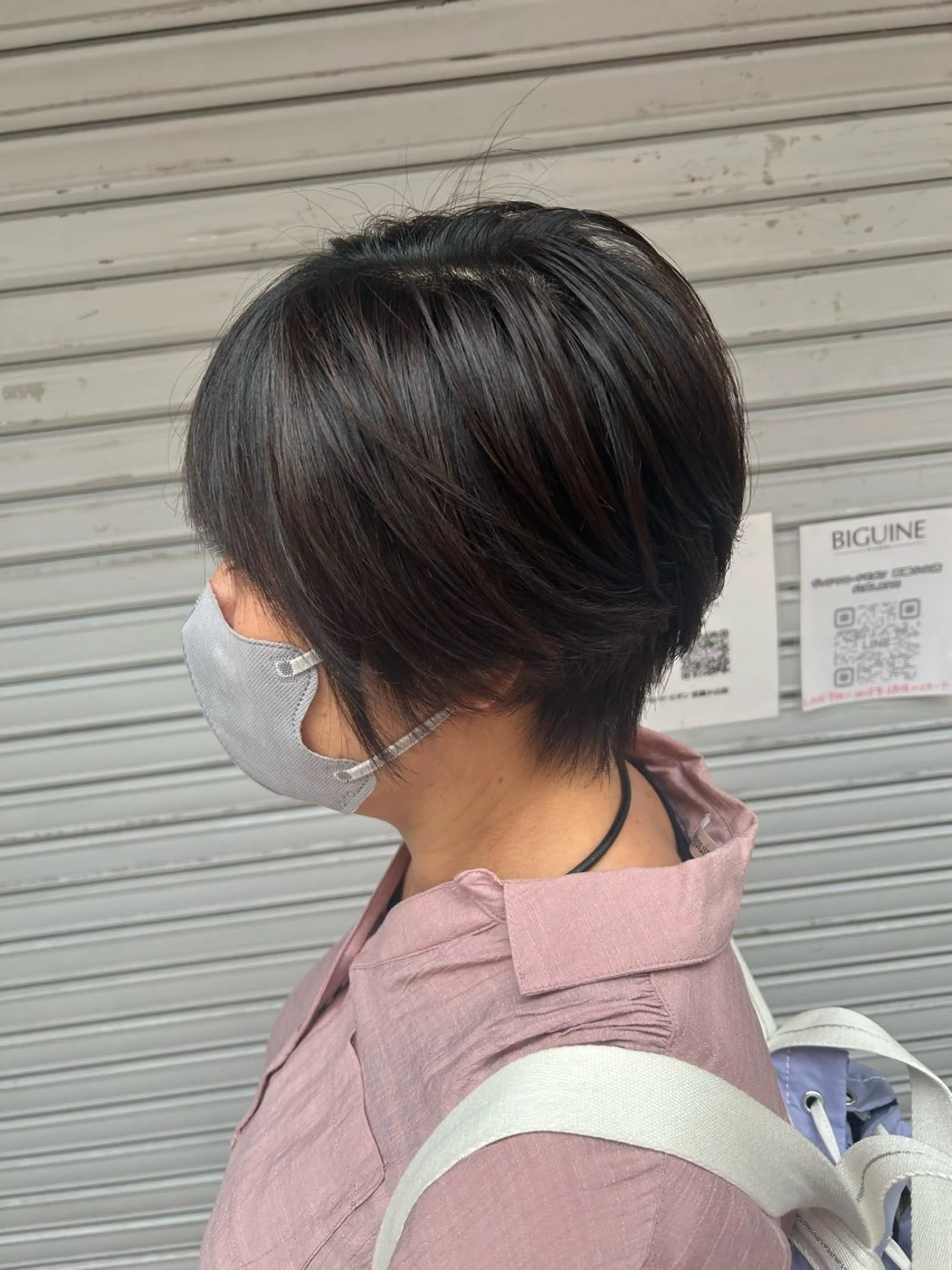 ショート カット 山本 美幸のヘアスタイル