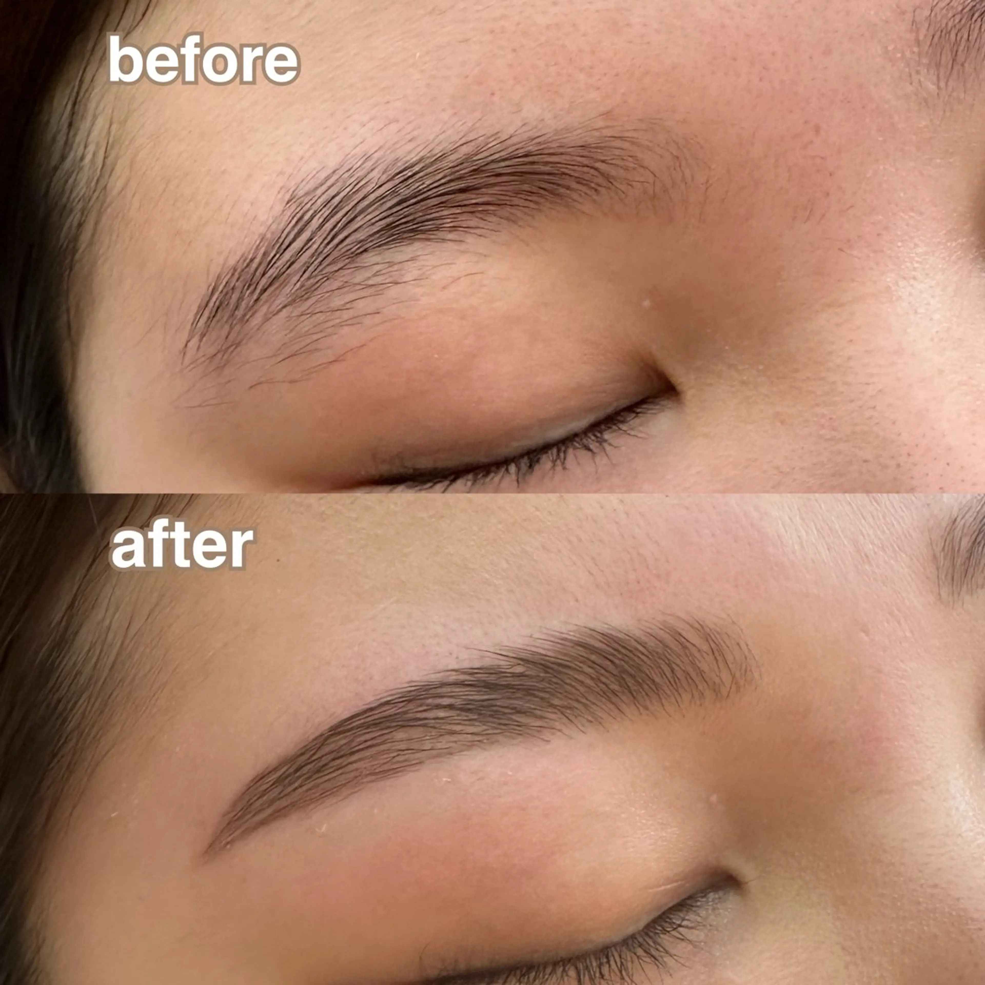 アイブロウ ハリウッドブロウリフト mayu Amelie渋谷のマツエク・マツパデザイン