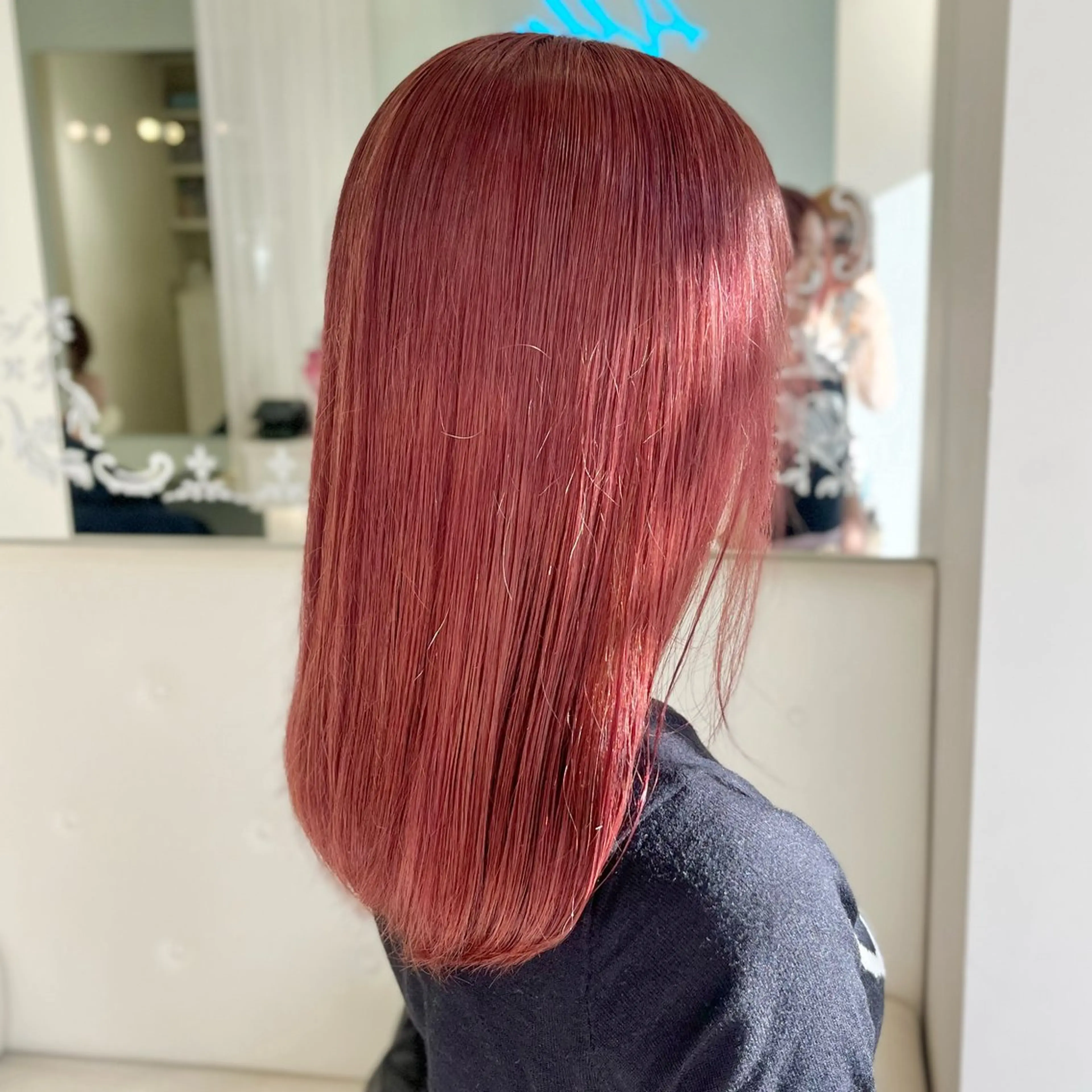 ミディアム カラー ヘアカラー ParveMix￤ 大賀さつき🍨🤍のヘアスタイル