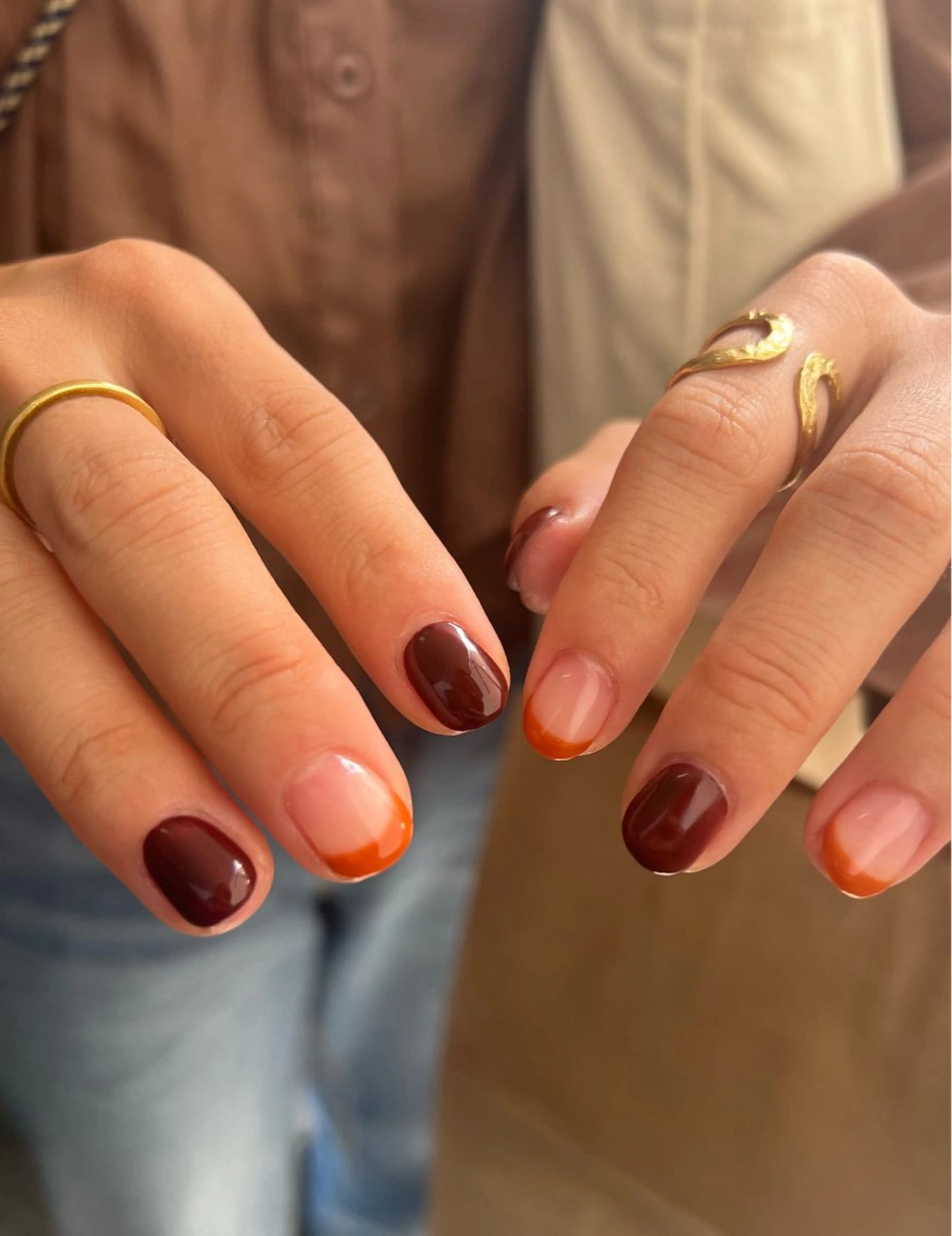 メンズ ネイル フレンチネイル ハンドネイル ヘアメイクネイリスト 💄💅hidemiのヘアスタイル