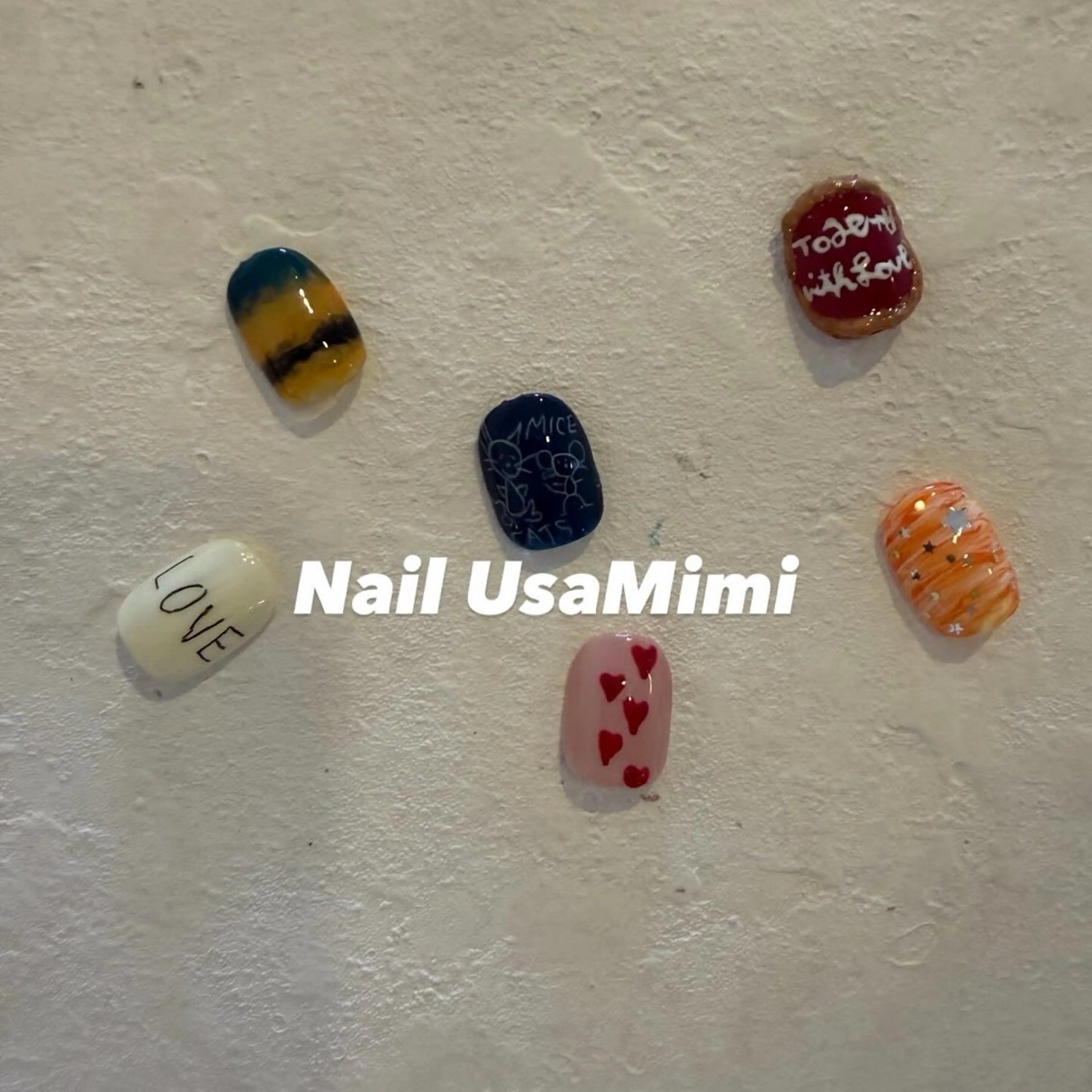 ネイル ハンドネイル 本町Nail Usa Mimi  SAKIのネイルデザイン