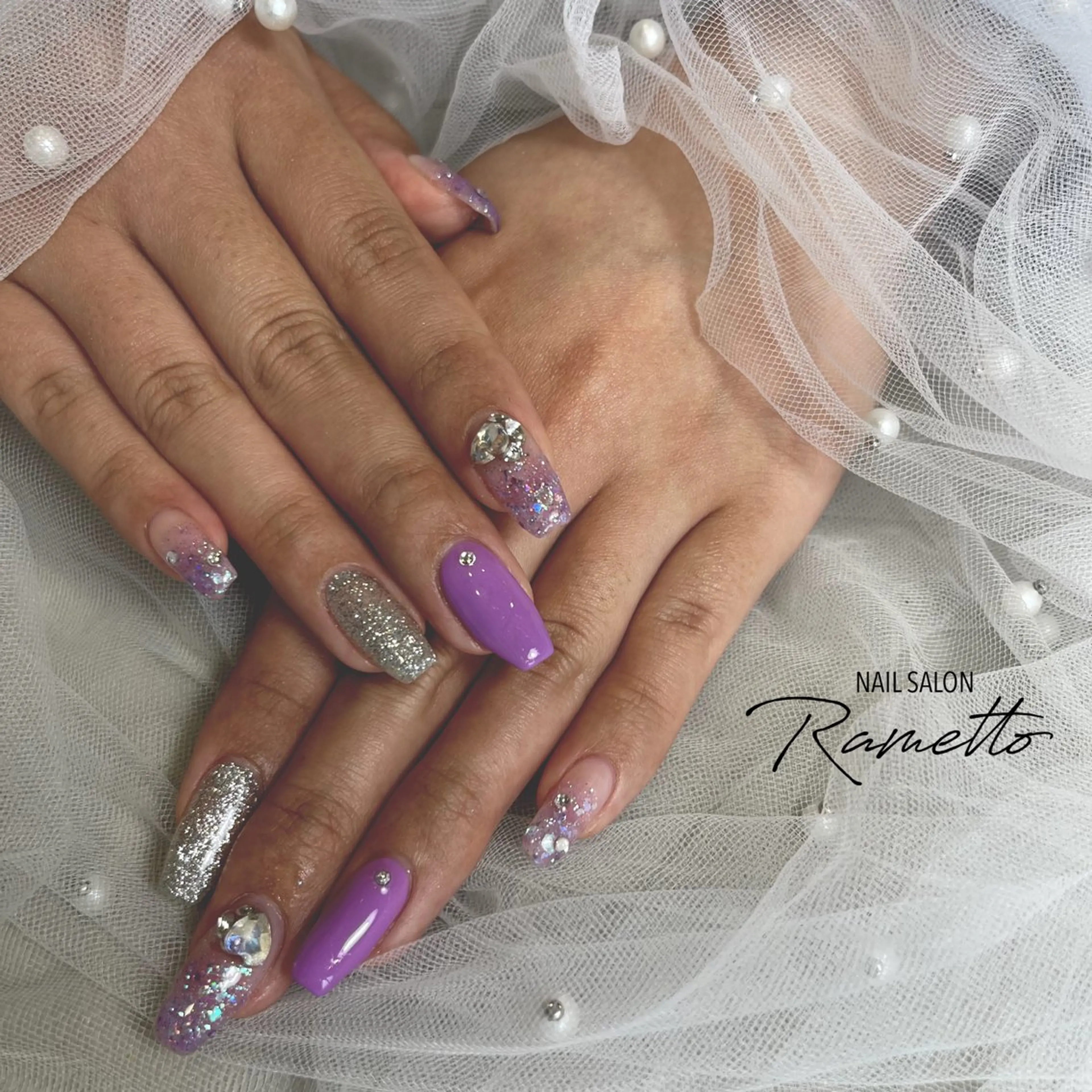 ネイル ハンドネイル NAILSALON Ramettoのネイルデザイン